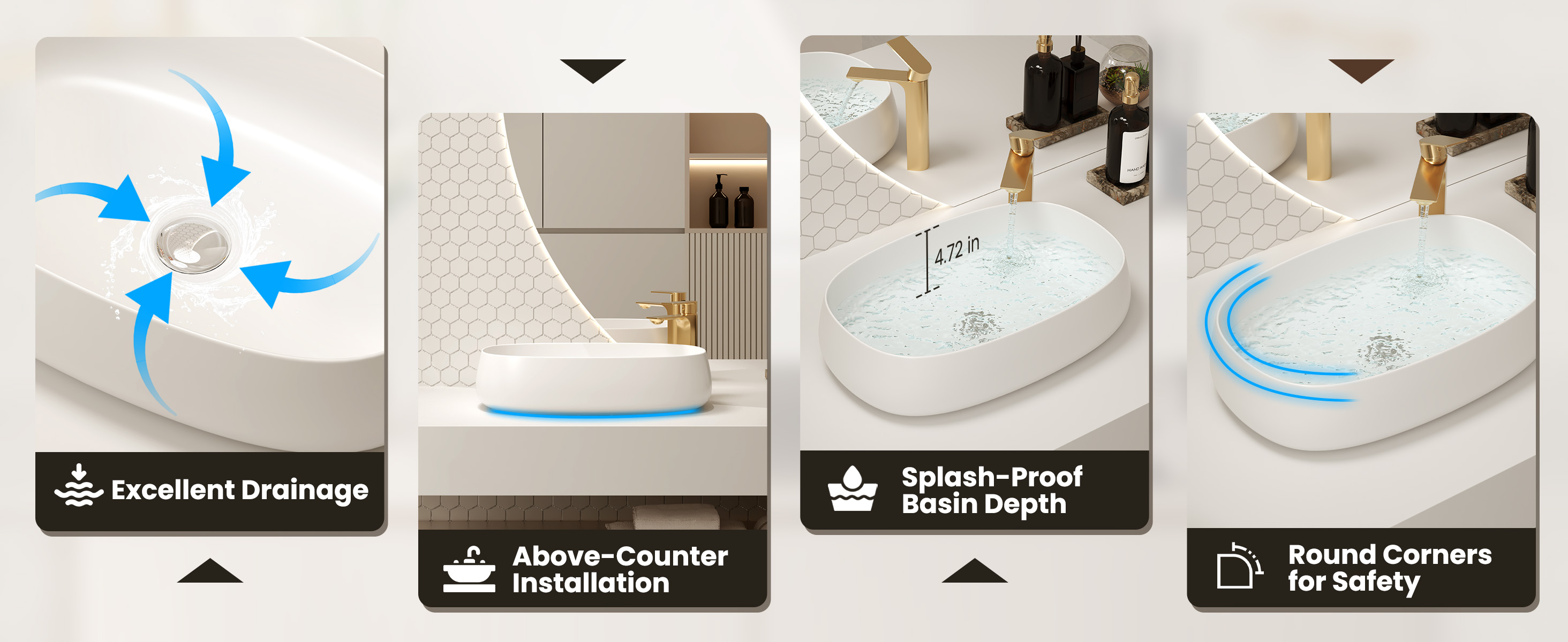 Easy Install Bathroom Sink