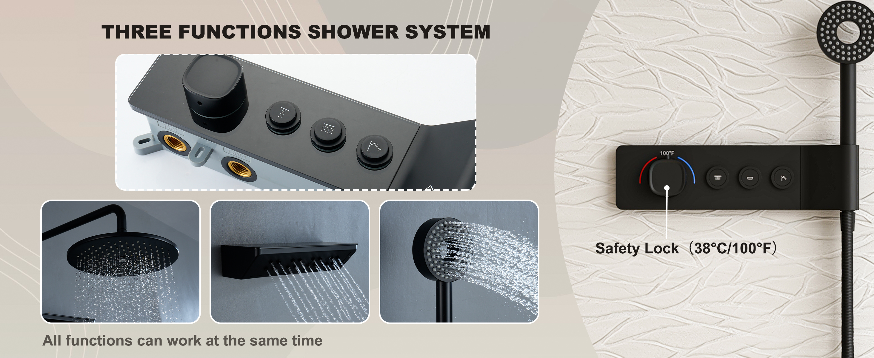 Anti-Scald Shower