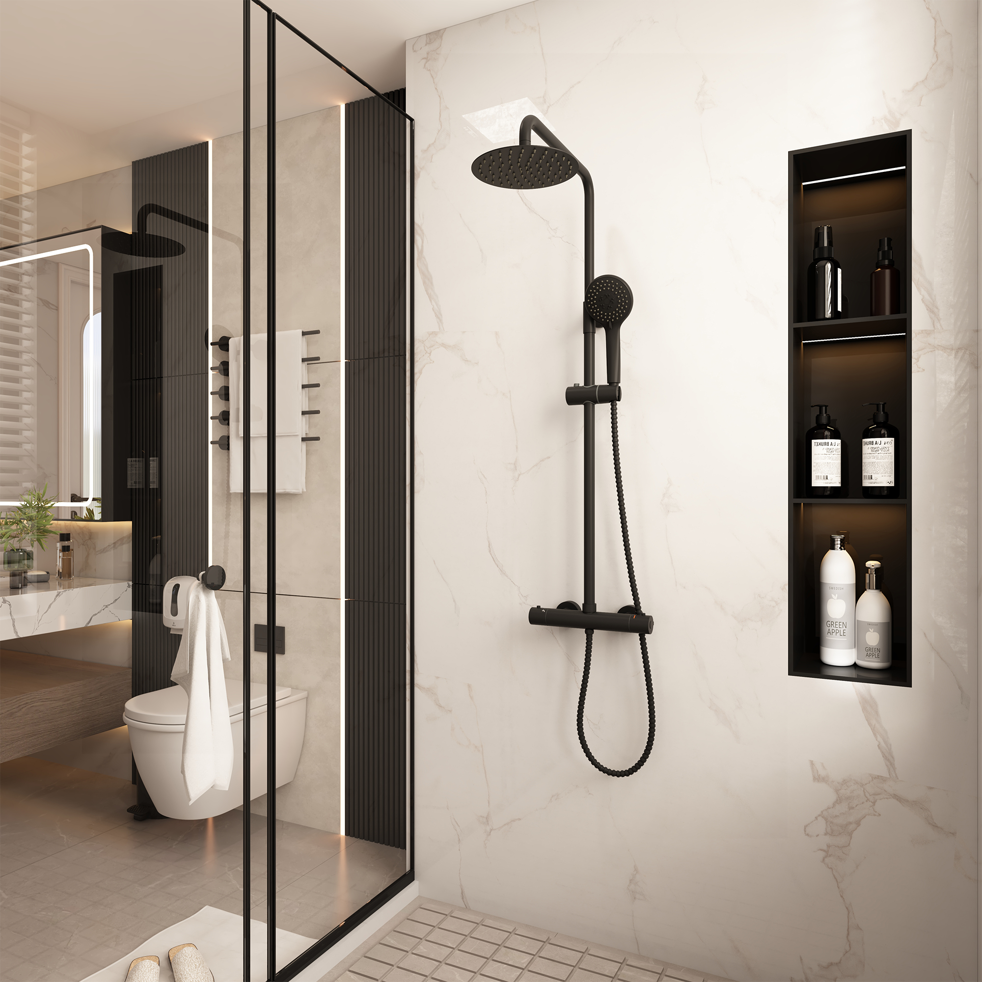 Shower bar system discount