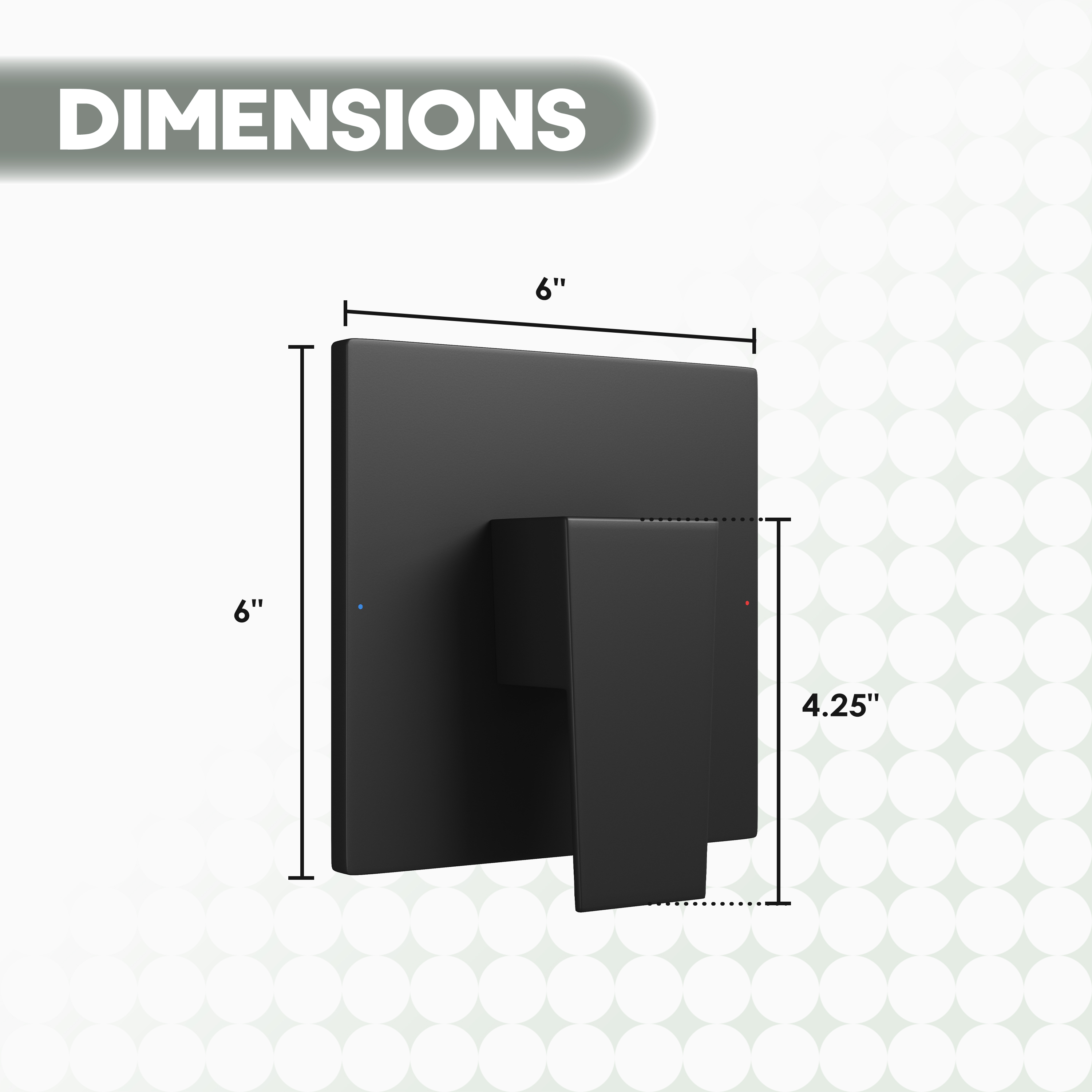 Replacement Shower Trim Kit for Moen 2510 / 2520 / 2570 / 2590 Valves