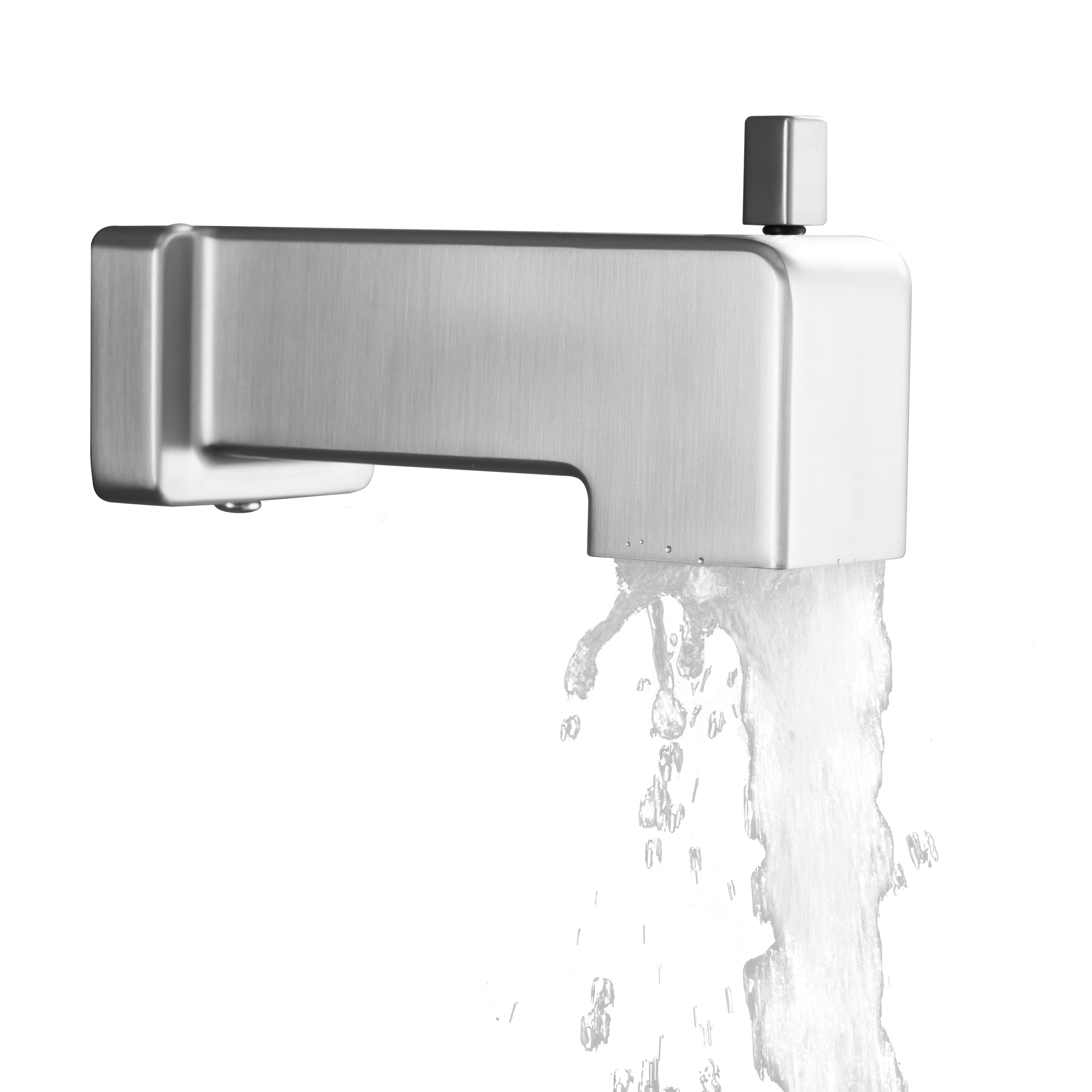 Replacement Lift-Rod Tub Spout with 1/2" NPT Connection