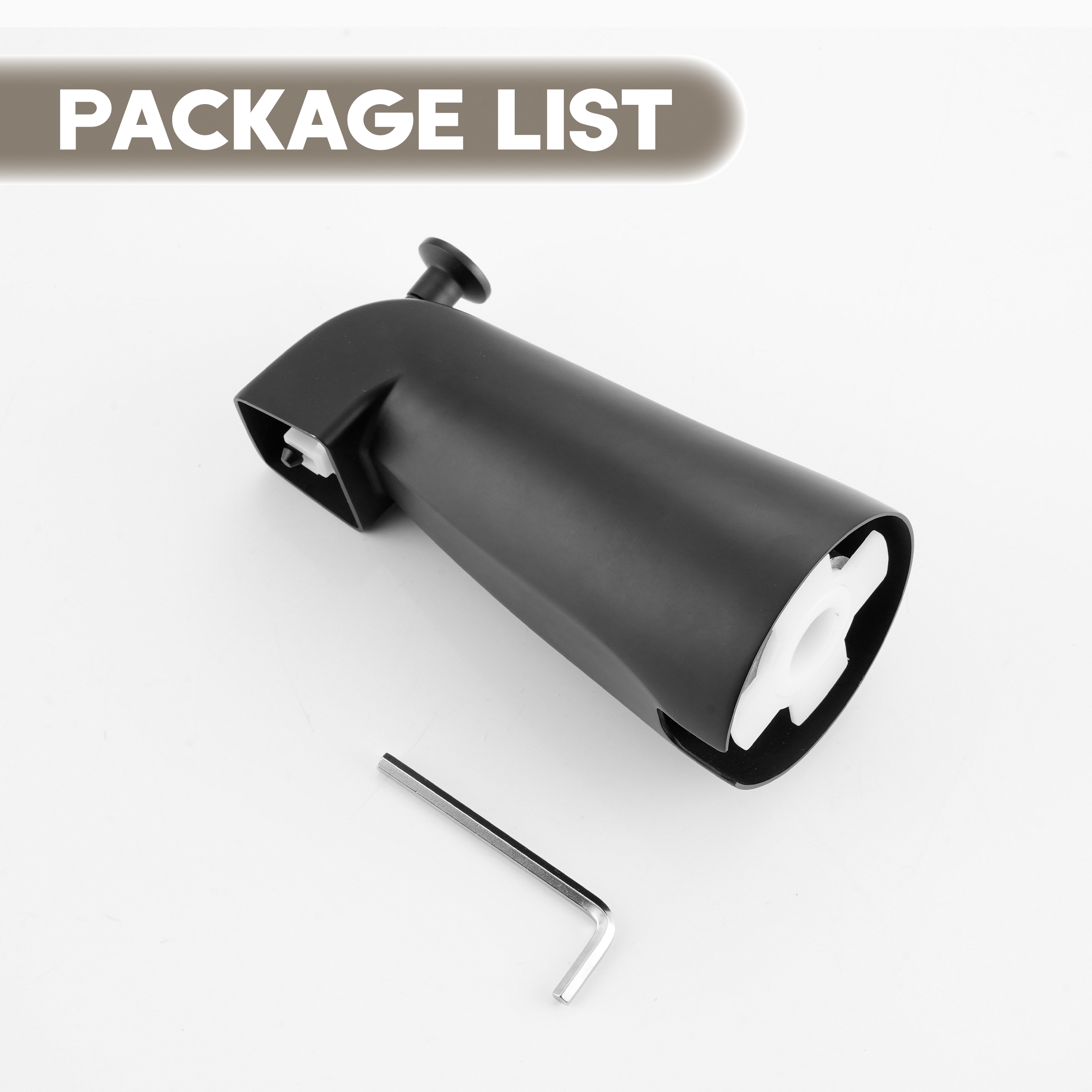 Stainless Steel Lift-Rod Tub Spout Replacement Compatible with Moen