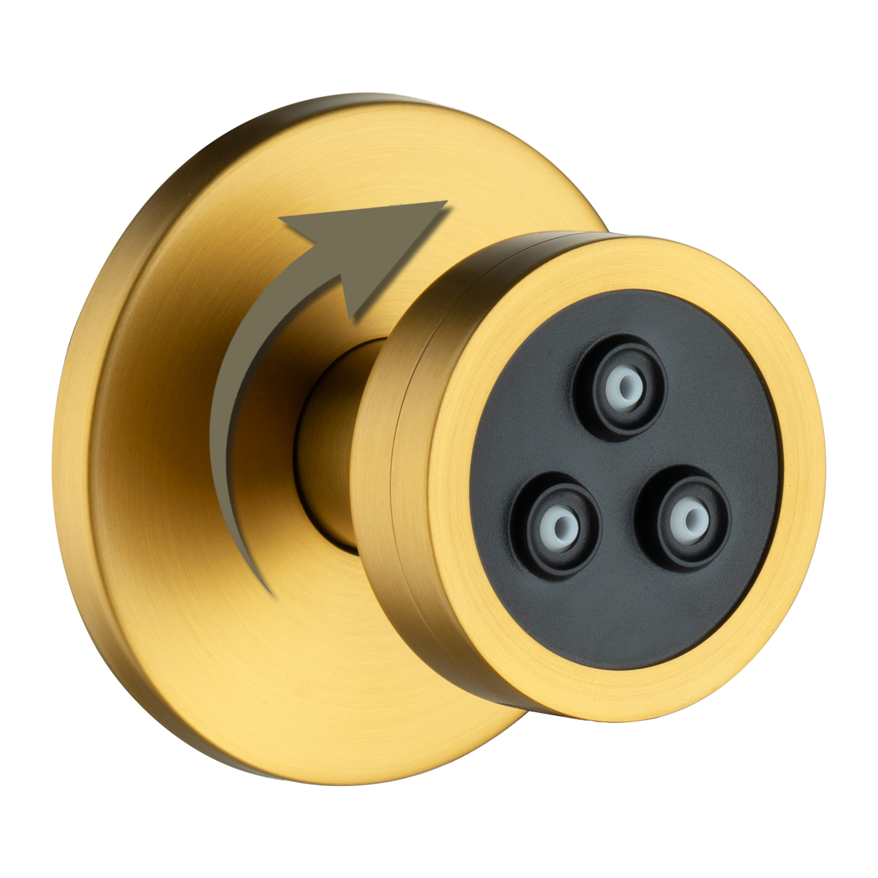 360° Adjustable Body Jet with Twirling Deep Massage Outlet