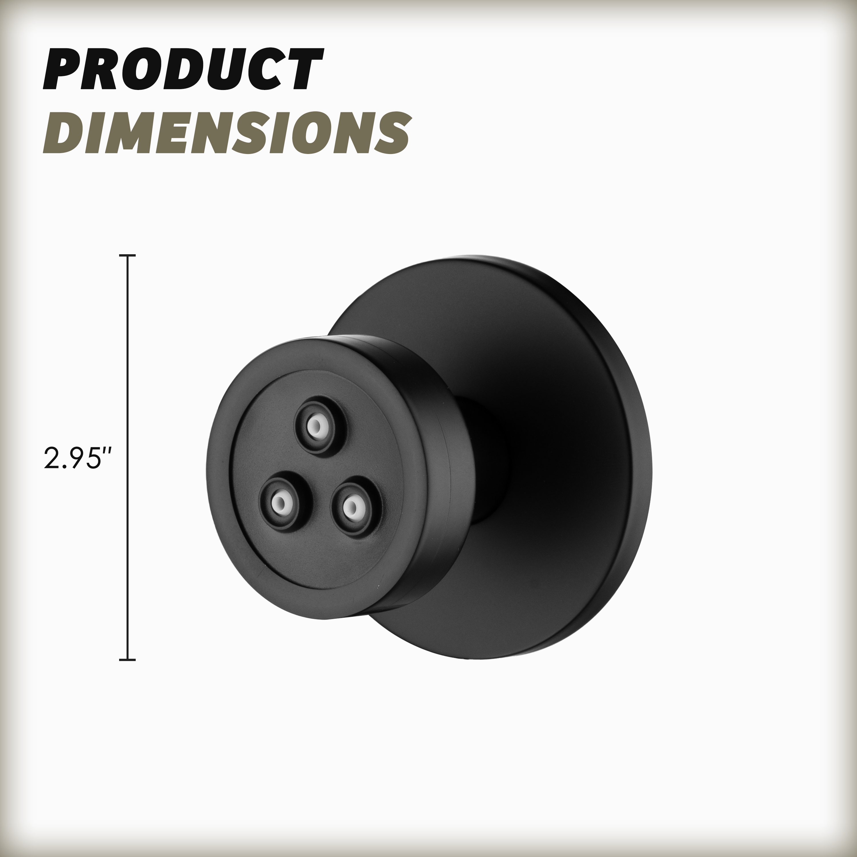 360° Adjustable Body Jet with Twirling Deep Massage Outlet