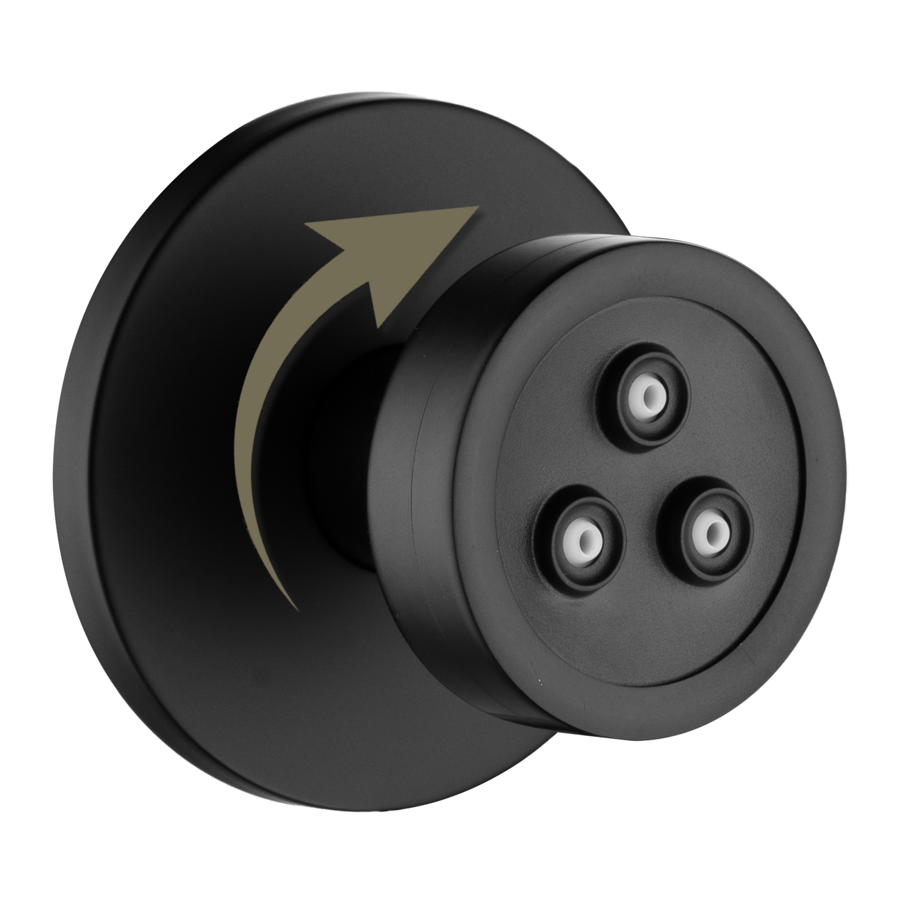 360° Adjustable Body Jet with Twirling Deep Massage Outlet