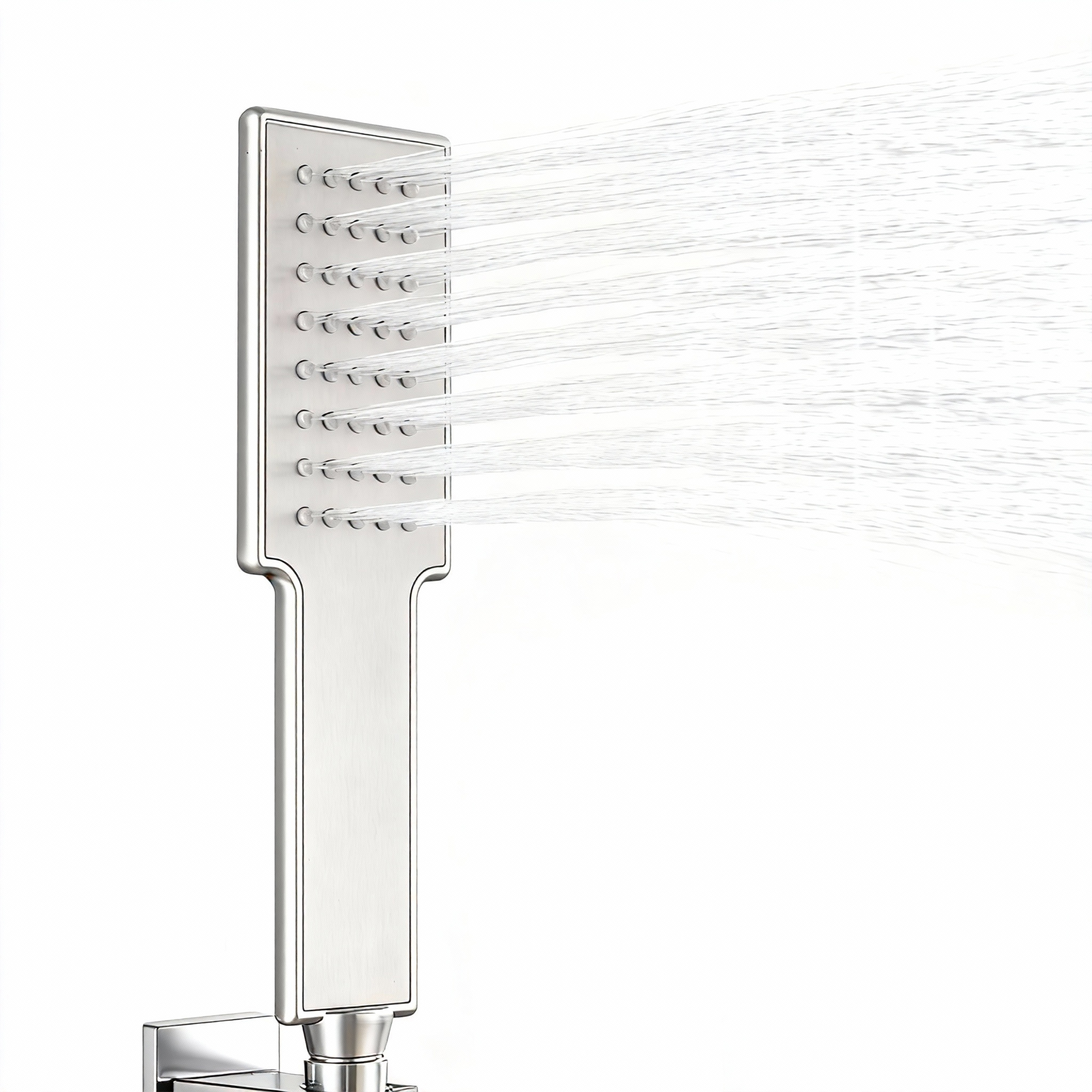 Single-Function Handheld Shower Head in 304 Stainless Steel