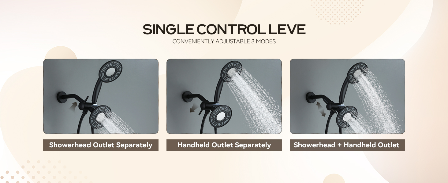 3-Way Shower System