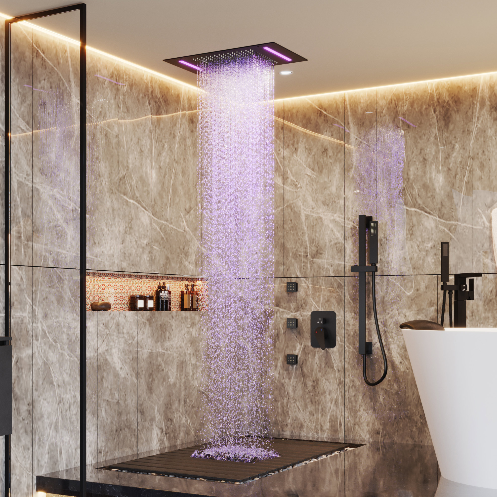 LED Shower System