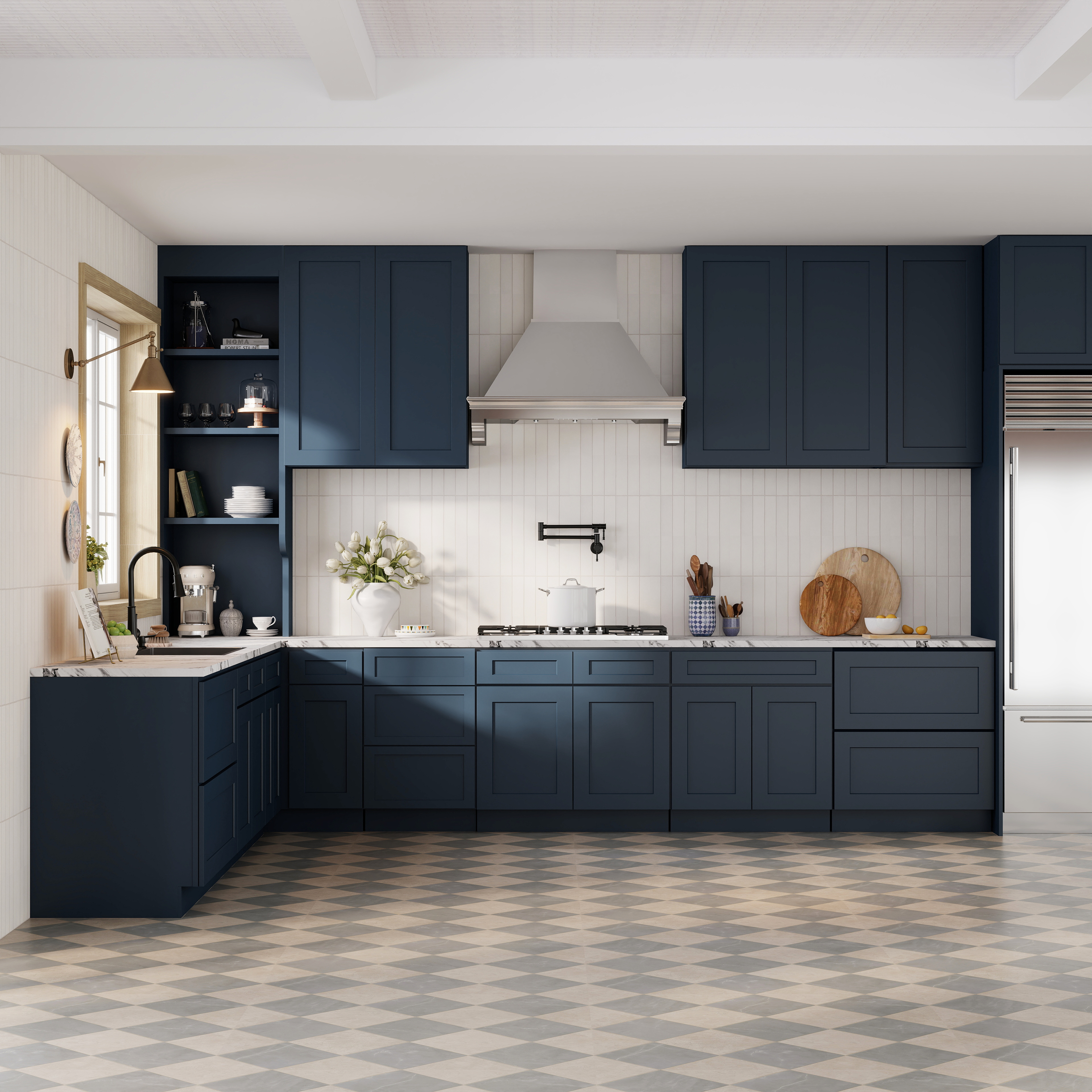 Cyber Grey - Ready To Assemble Kitchen Cabinets