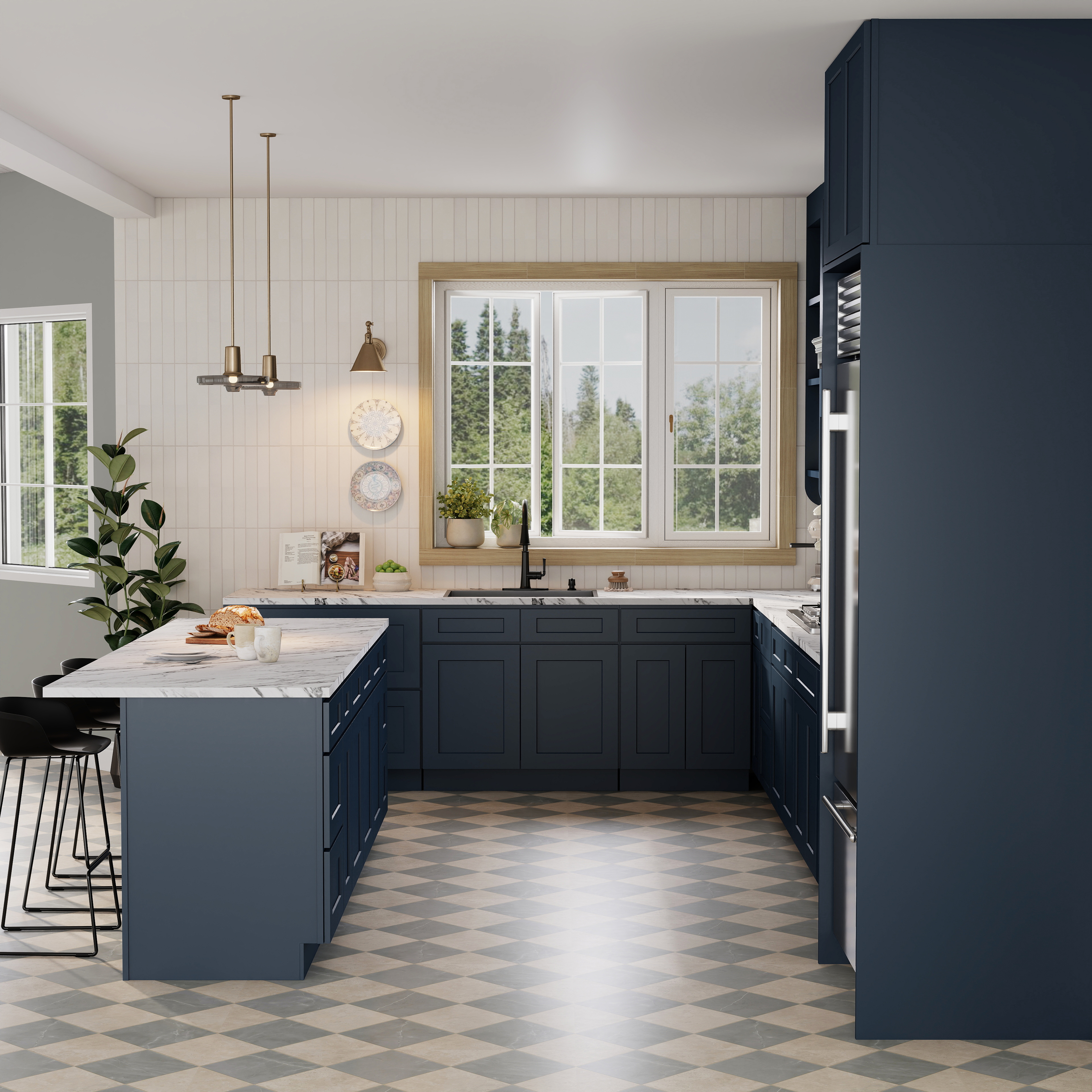 Cyber Grey - Ready To Assemble Kitchen Cabinets