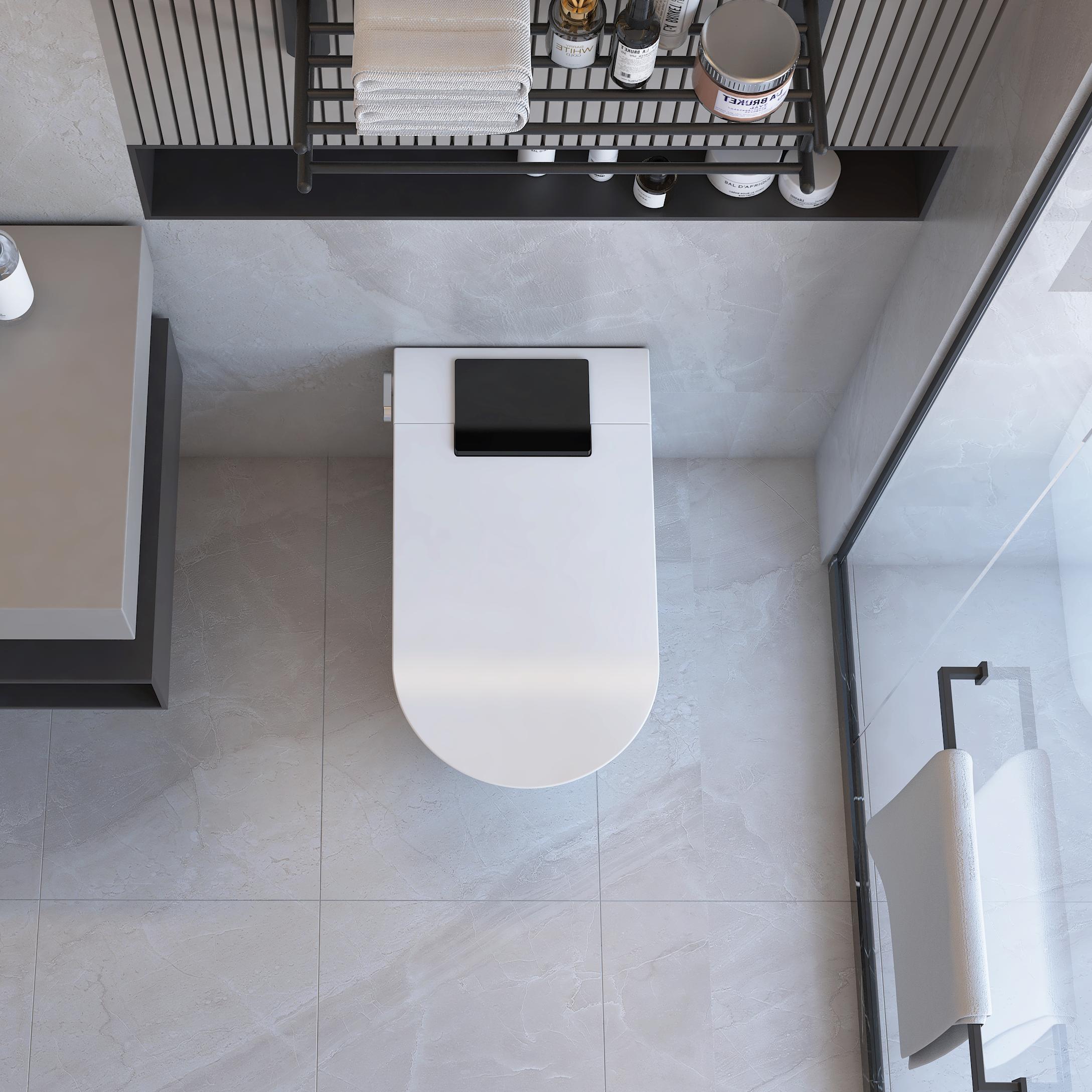Luxury Smart Toilet with Auto Open Lid, Heated Seat & Bidet Wash, Z & G Series