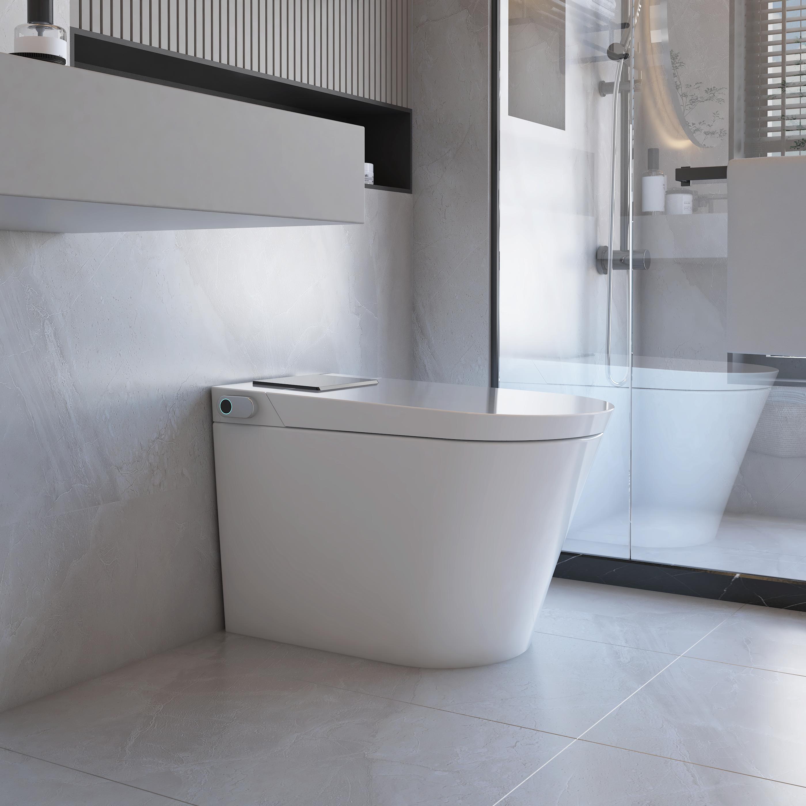 Luxury Smart Toilet with Auto Open Lid, Heated Seat & Bidet Wash, Z & G Series