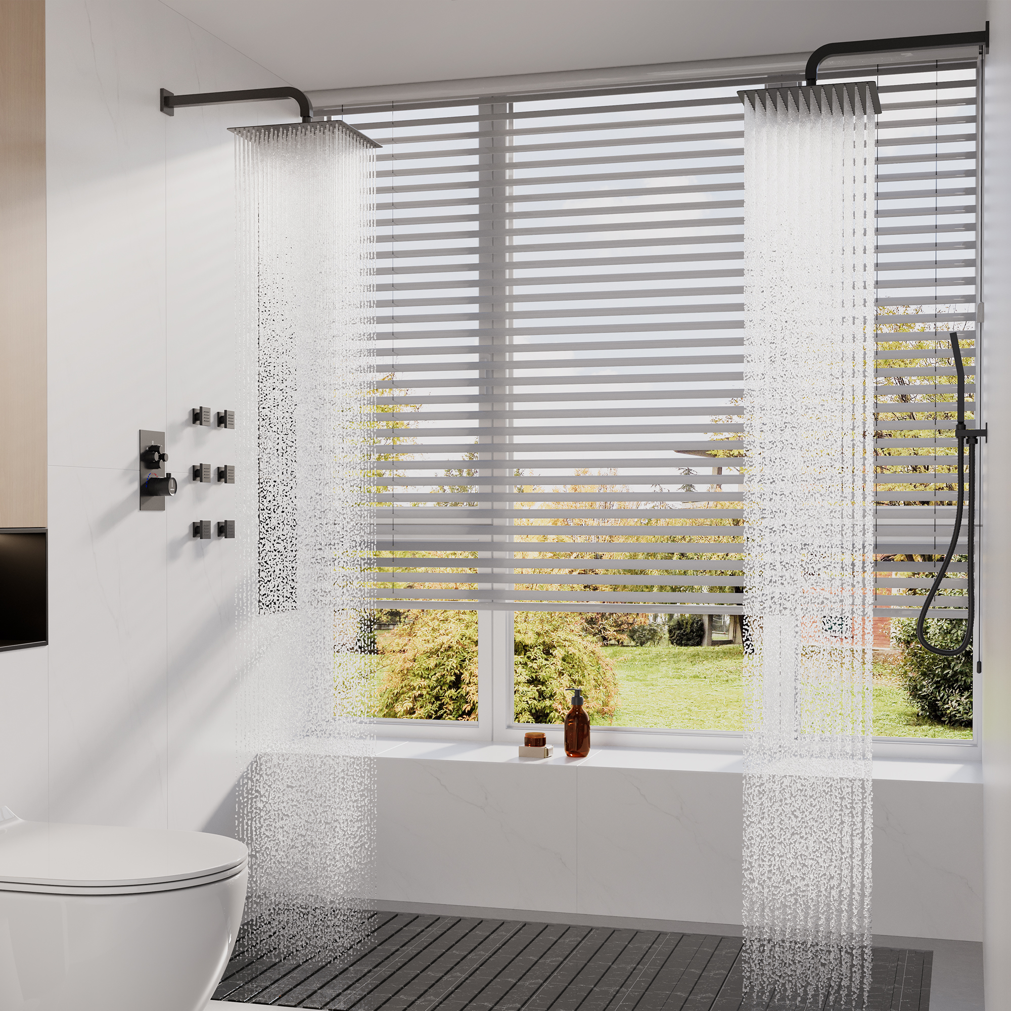 Dual Shower Head System