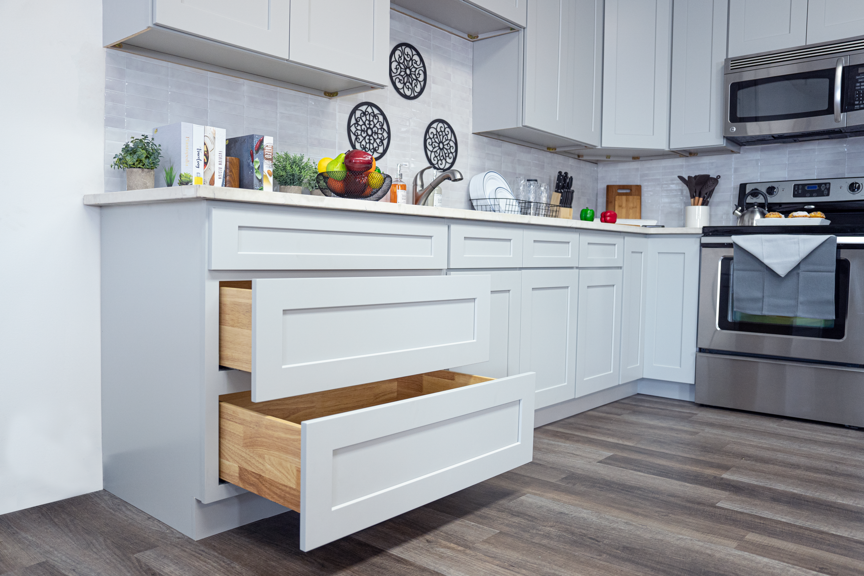 Dove Grey - Ready To Assemble Kitchen Cabinets