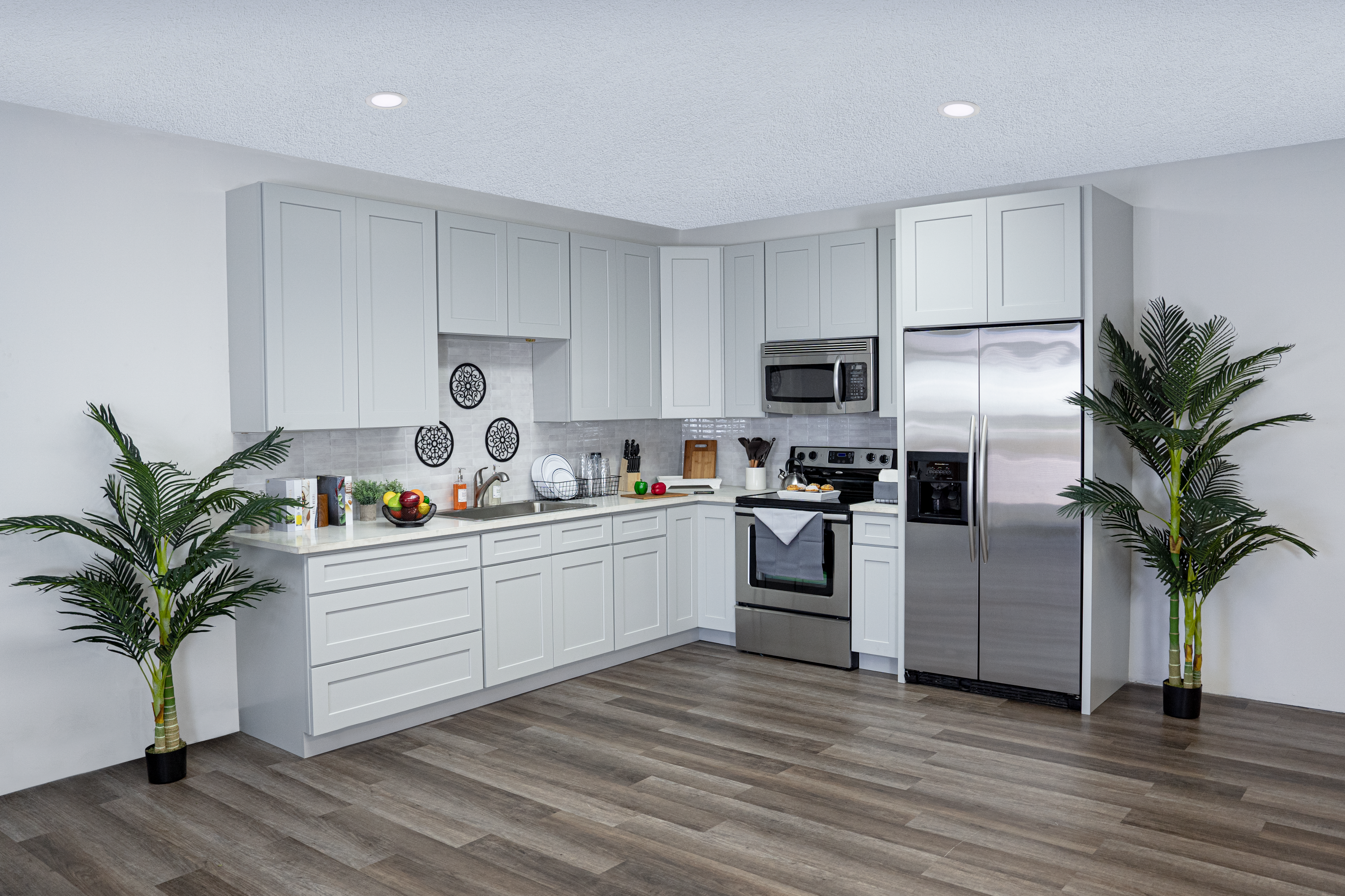 Dove Grey - Ready To Assemble Kitchen Cabinets