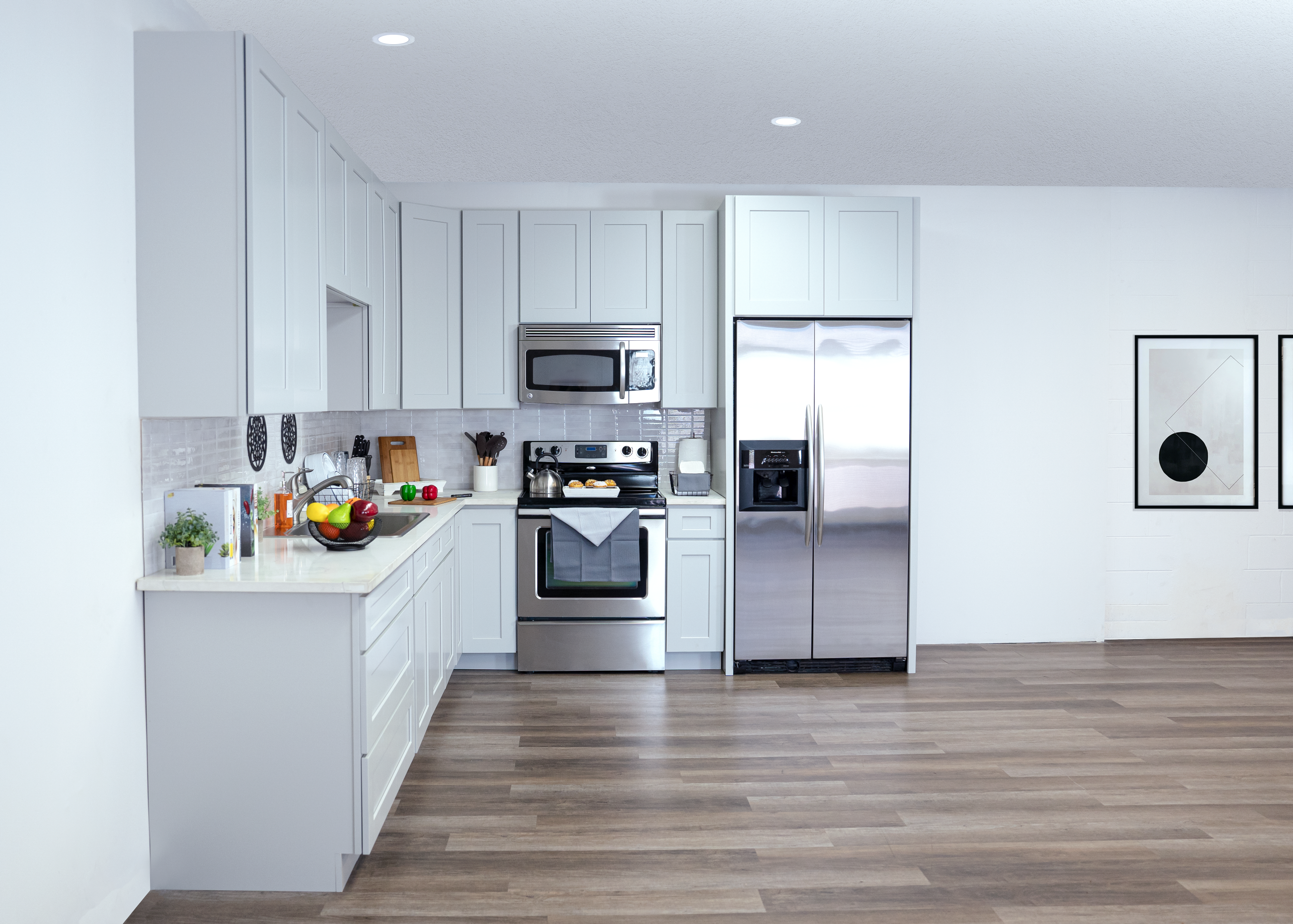 Dove Grey - Ready To Assemble Kitchen Cabinets