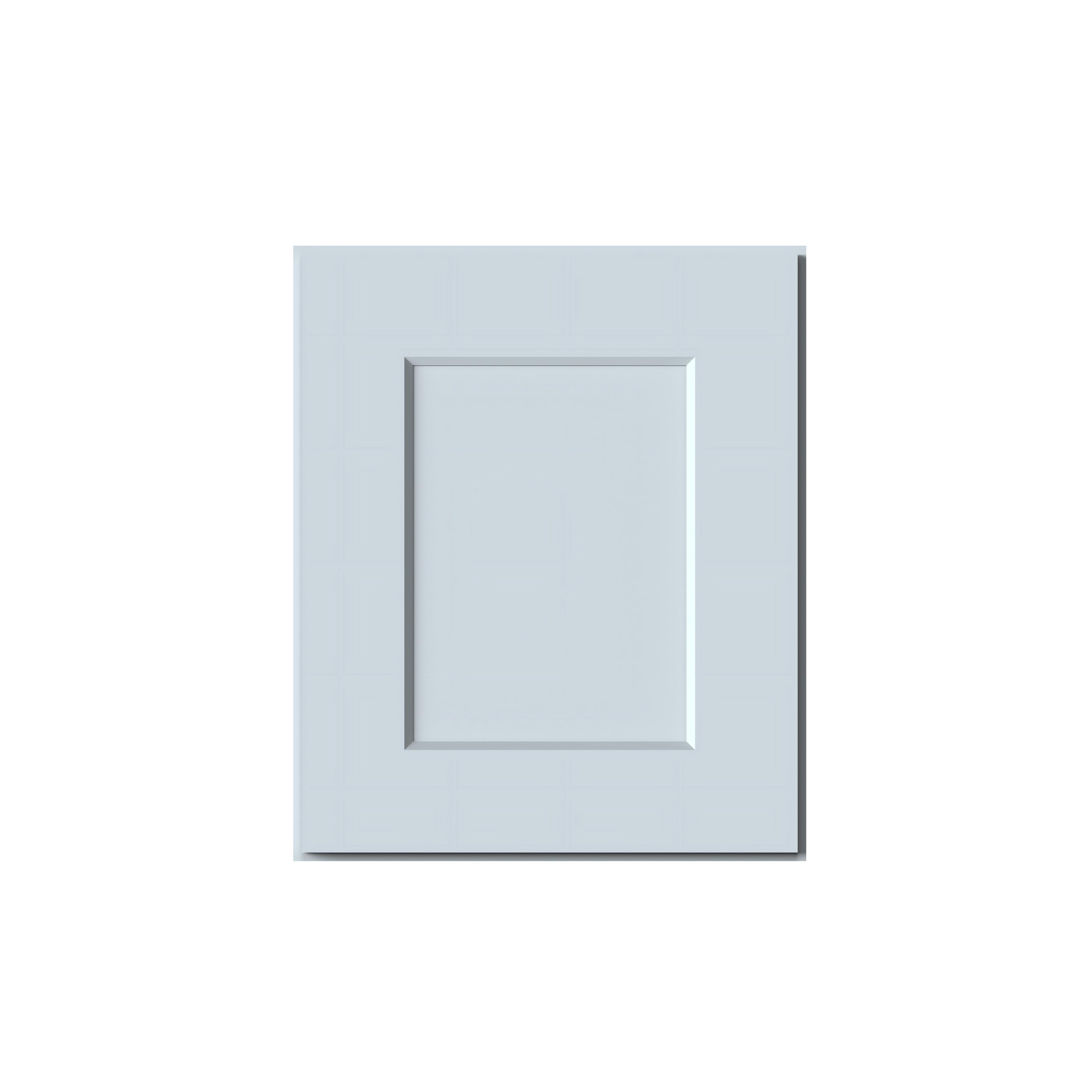 Dove Grey RTA 15"W x 12"D x 18"H Short Wall Cabinet with 1 Door