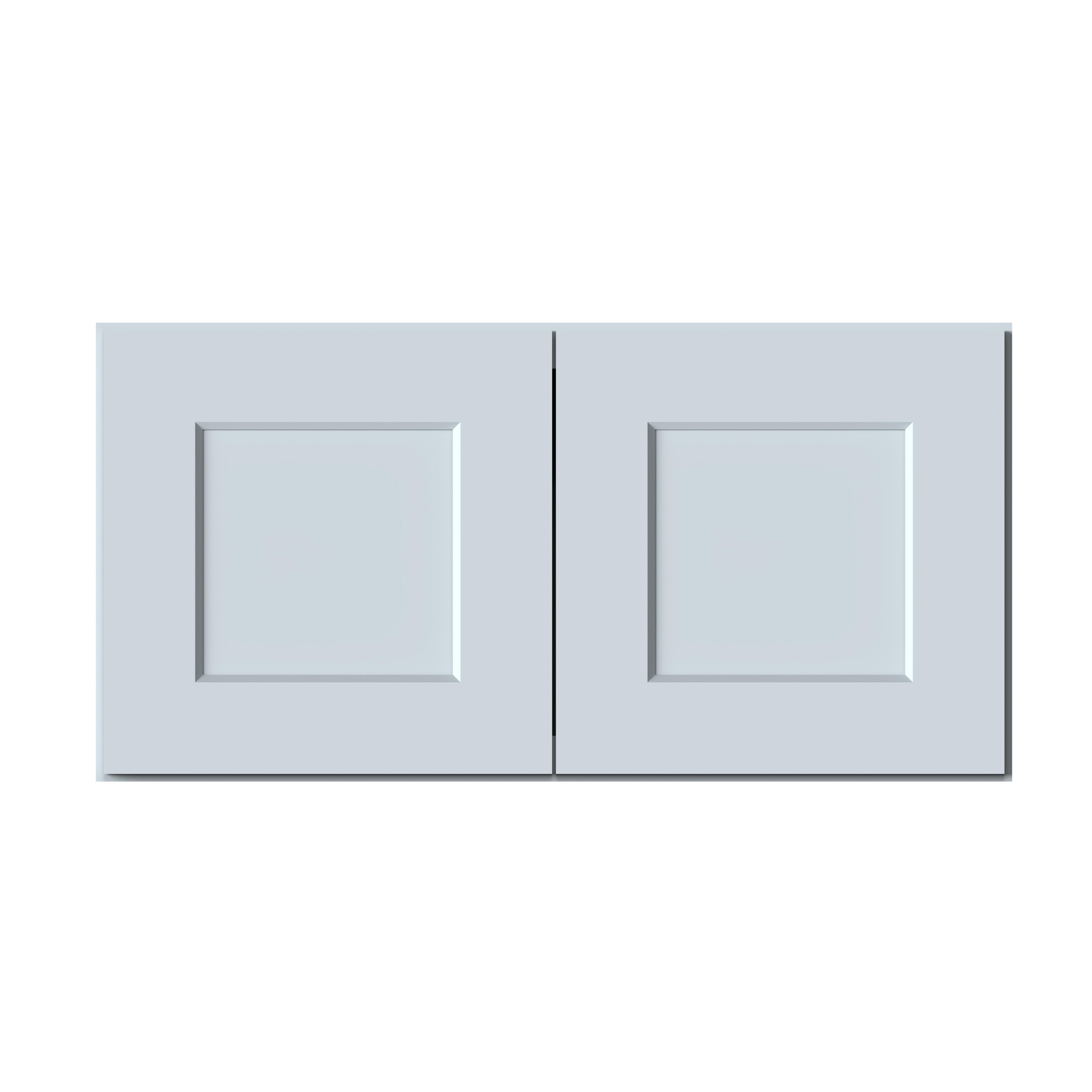 30"W x 12"D x 15"H Plywood Wall Kitchen Cabinet with 2 Doors Ready to Assemble
