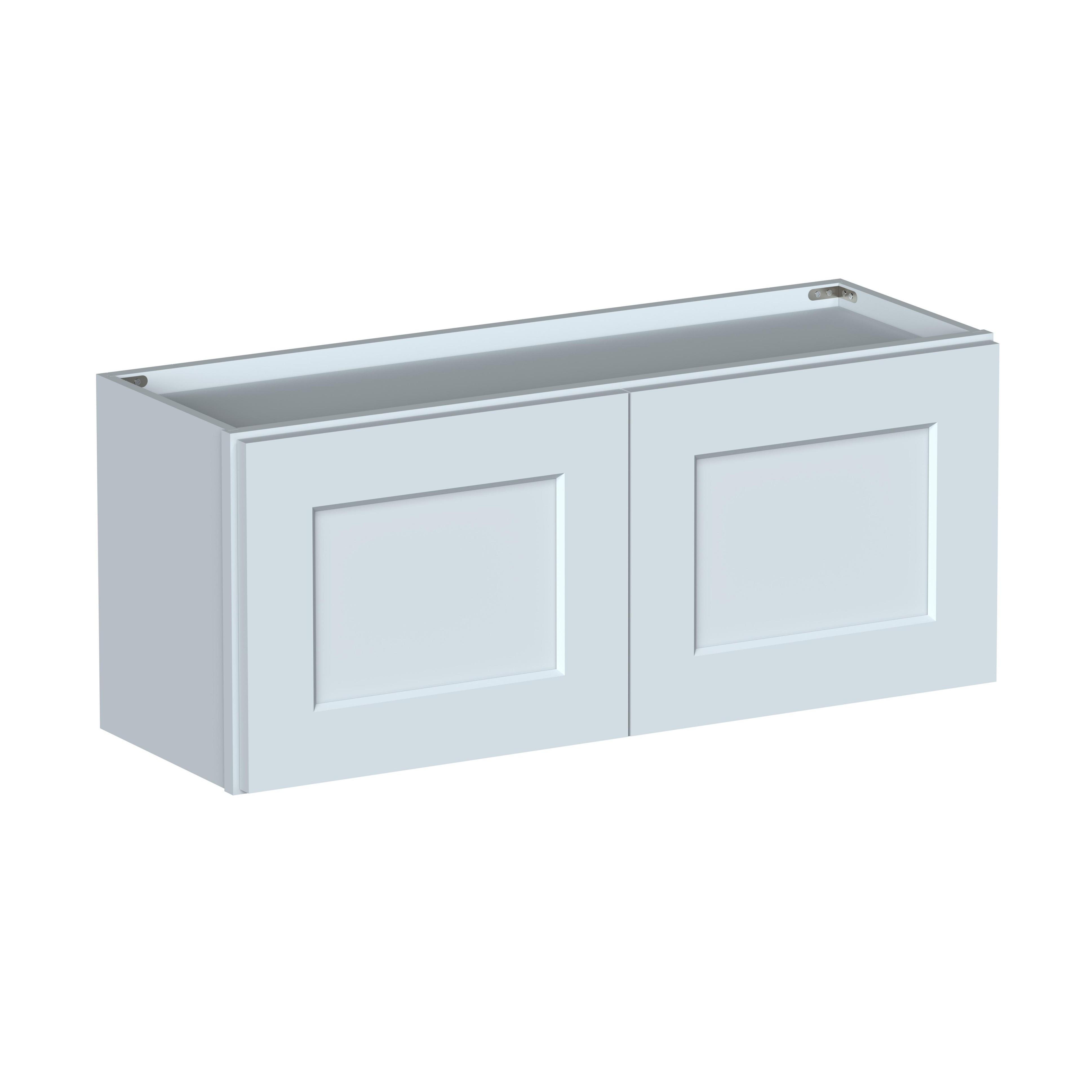 36"W x 12"D x 15"H Plywood Wall Kitchen Cabinet with 2 Doors Ready to Assemble