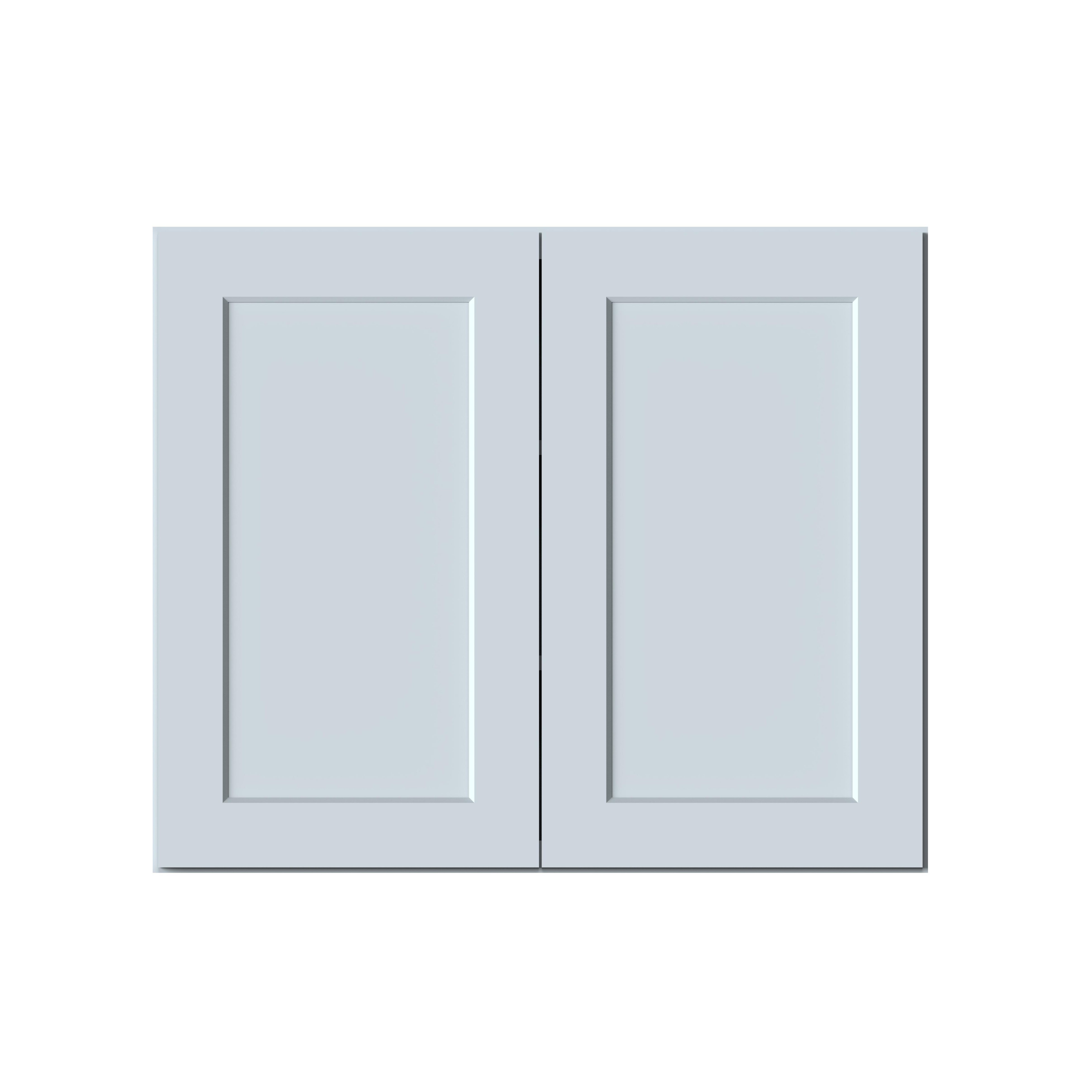 36"W x 12"D x 30"H Plywood Wall Kitchen Cabinet with 2 Doors Ready to Assemble