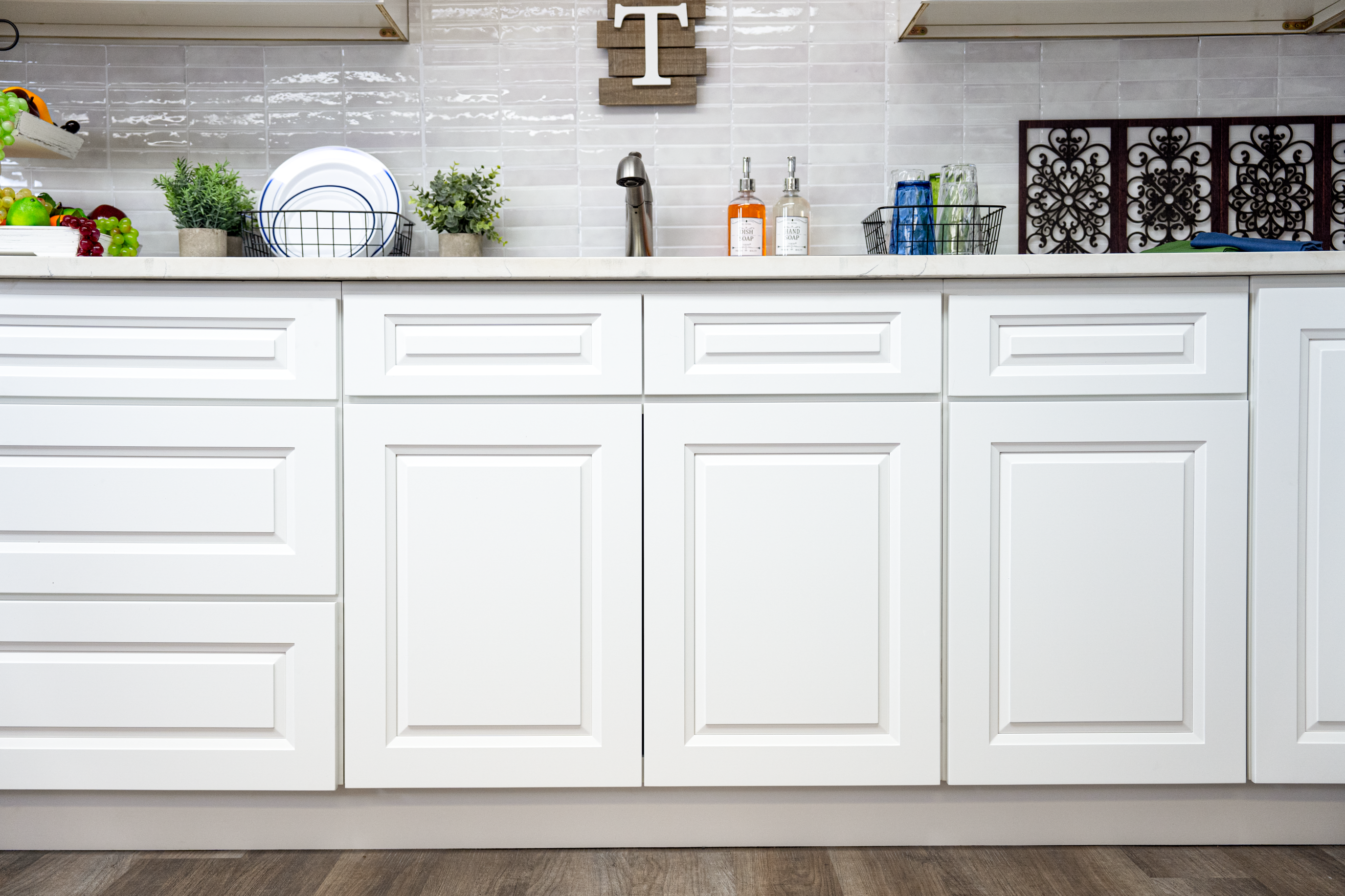 Glacier White - Ready To Assemble Kitchen Cabinets