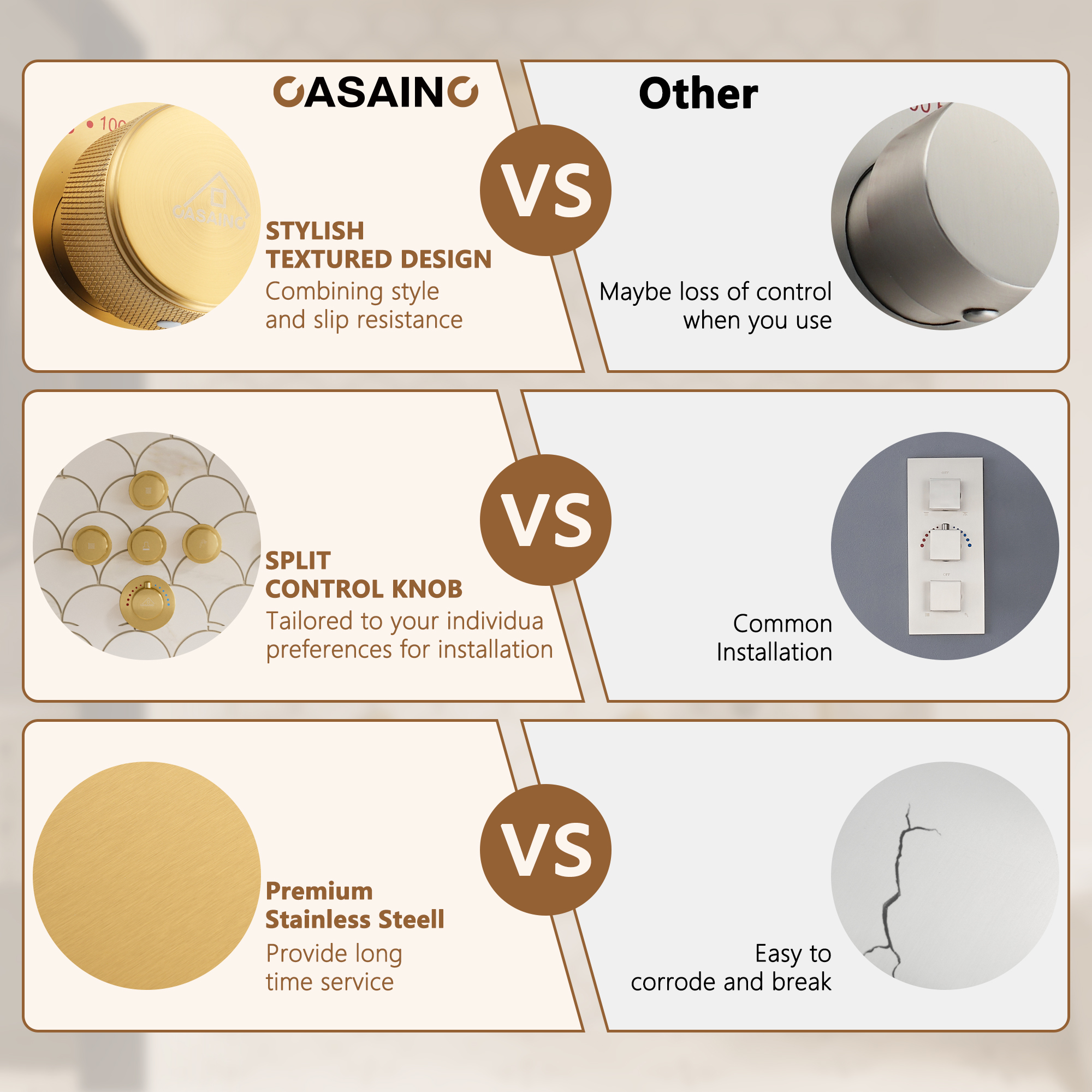 12" Adjustable Shower Head With Shelf Shower System, Hand Shower With Spray Gun Function