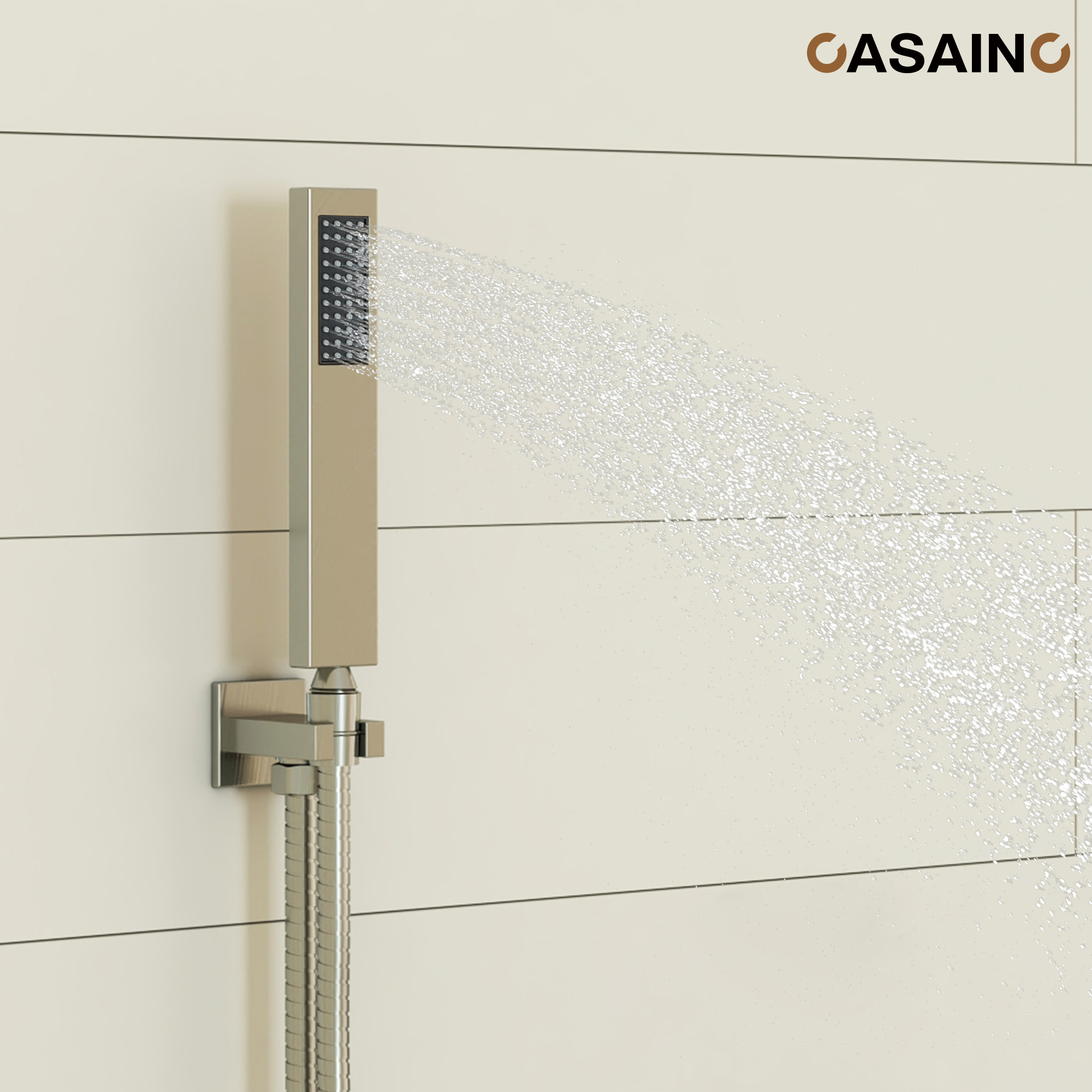 Dual Function Shower System With Unique Shower Arm