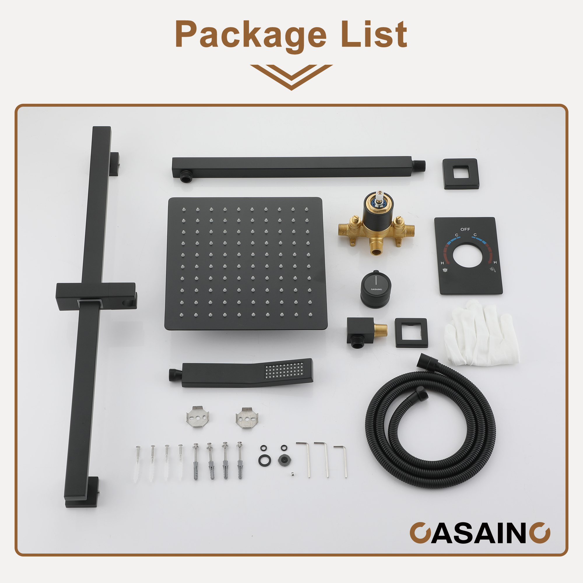 Dual Function Shower System With Slide Bar Design