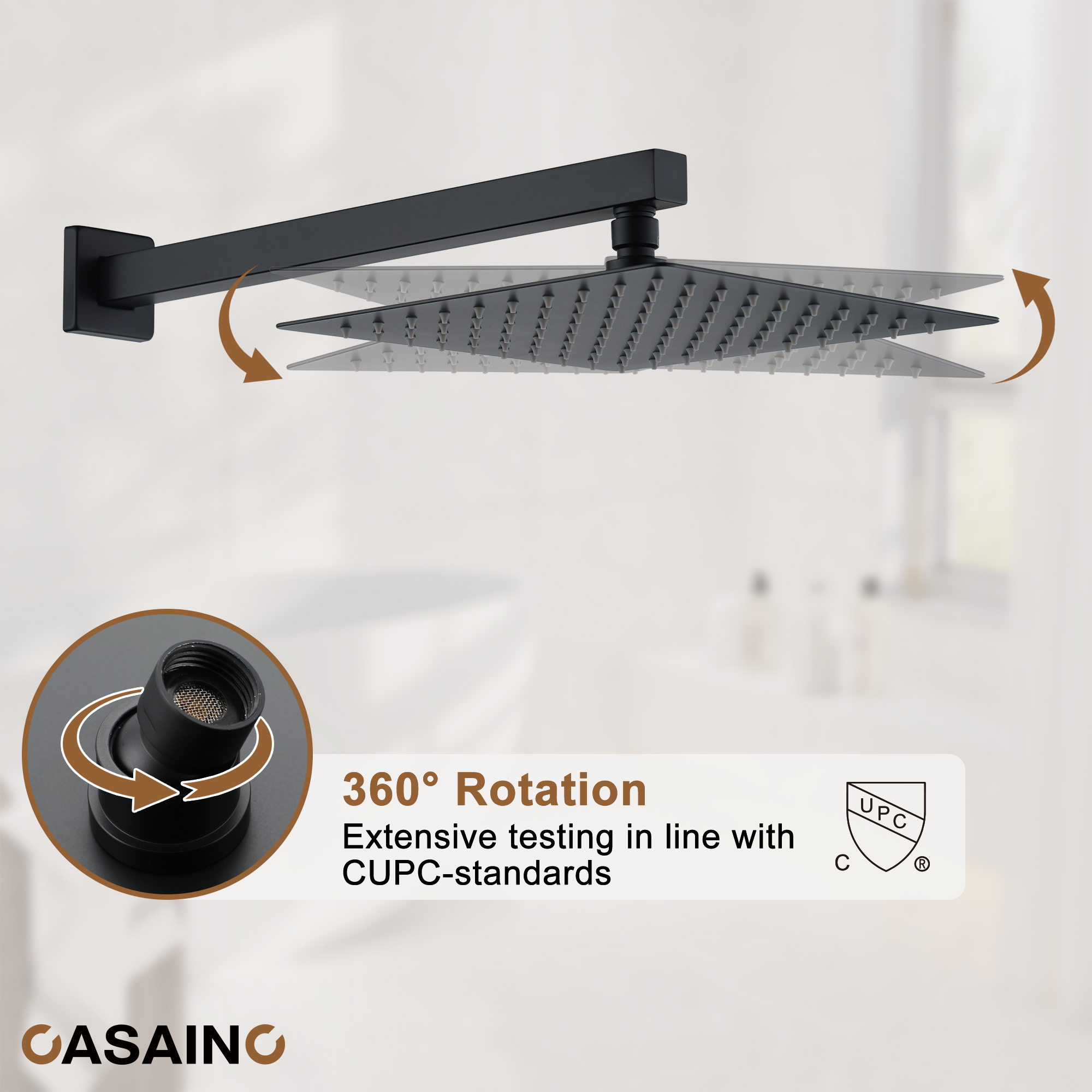 Dual Function Shower System With Slide Bar Design