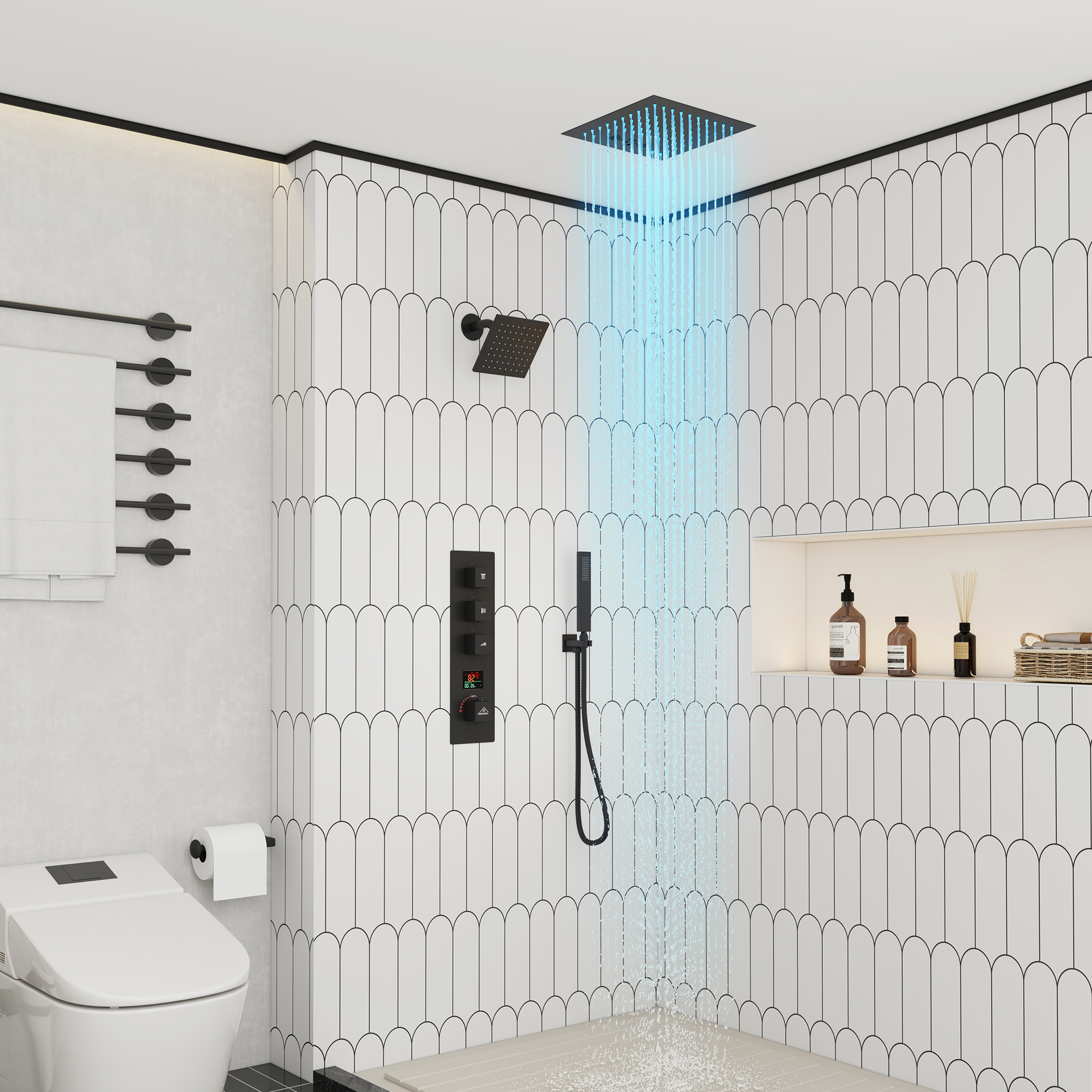 LED Luxury Shower System