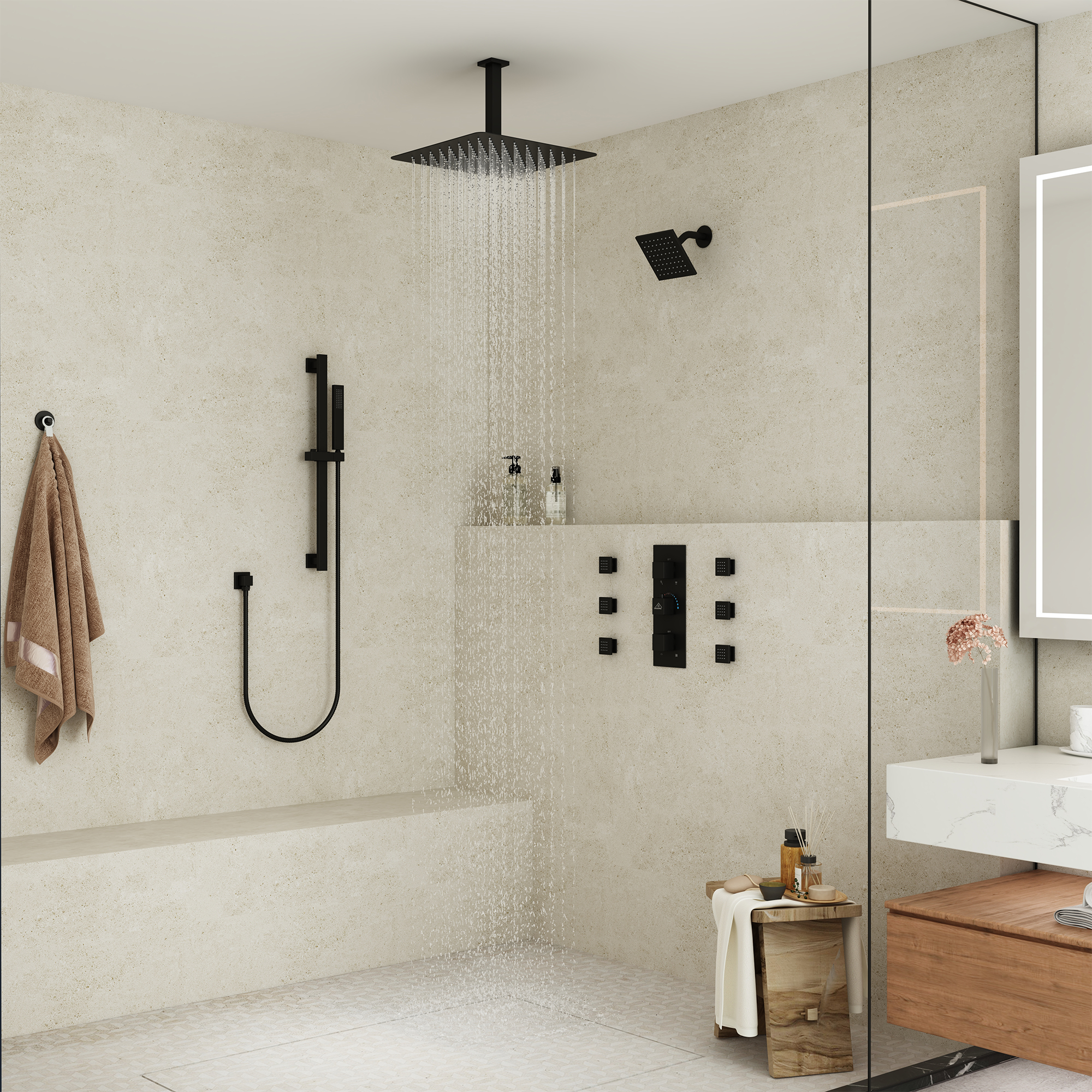 Thermostatic Shower System