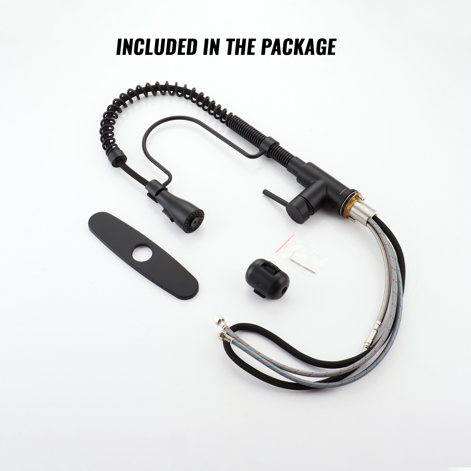 Single Handle Commercial Style Pull-Down Kitchen Faucet