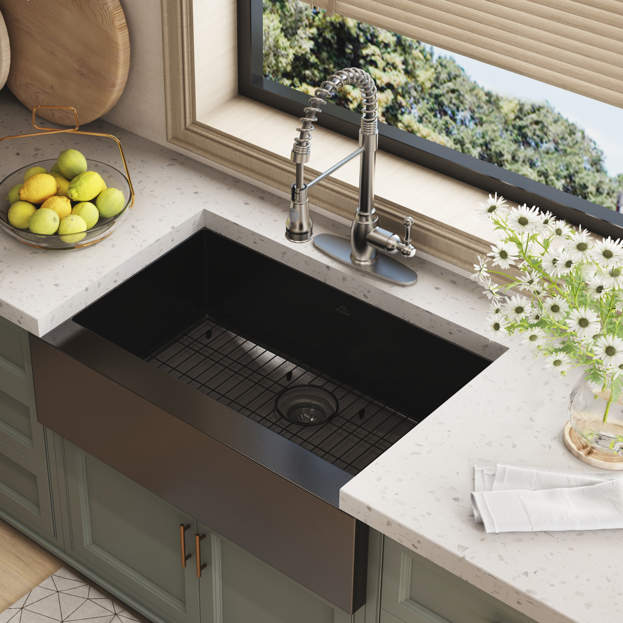 Kitchen Sink + Faucet