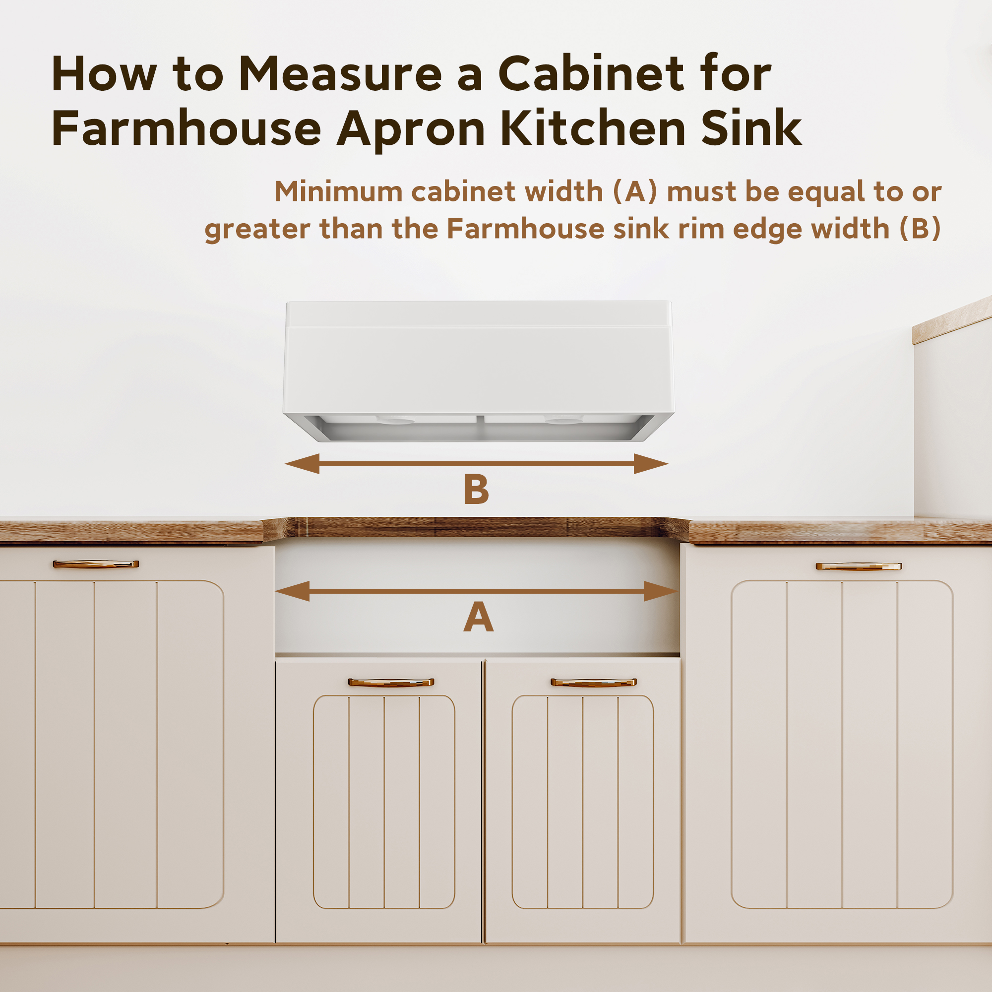 White 33-Inch Double Bowl Fireclay Farmhouse Sink Glossy Apron Front Kitchen Sink