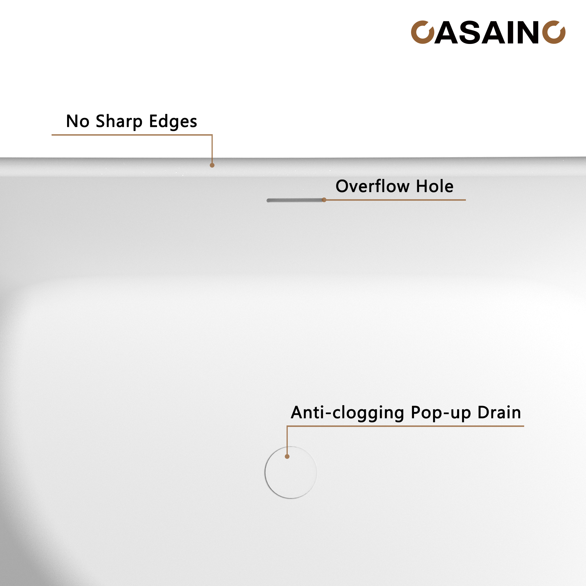 56"/65"/71" Solid Surface Stone Freestanding Tub - Soak in Style with Matte White Finish, Center Drain, and cUPc Certification(With/without Bathtub Faucet)