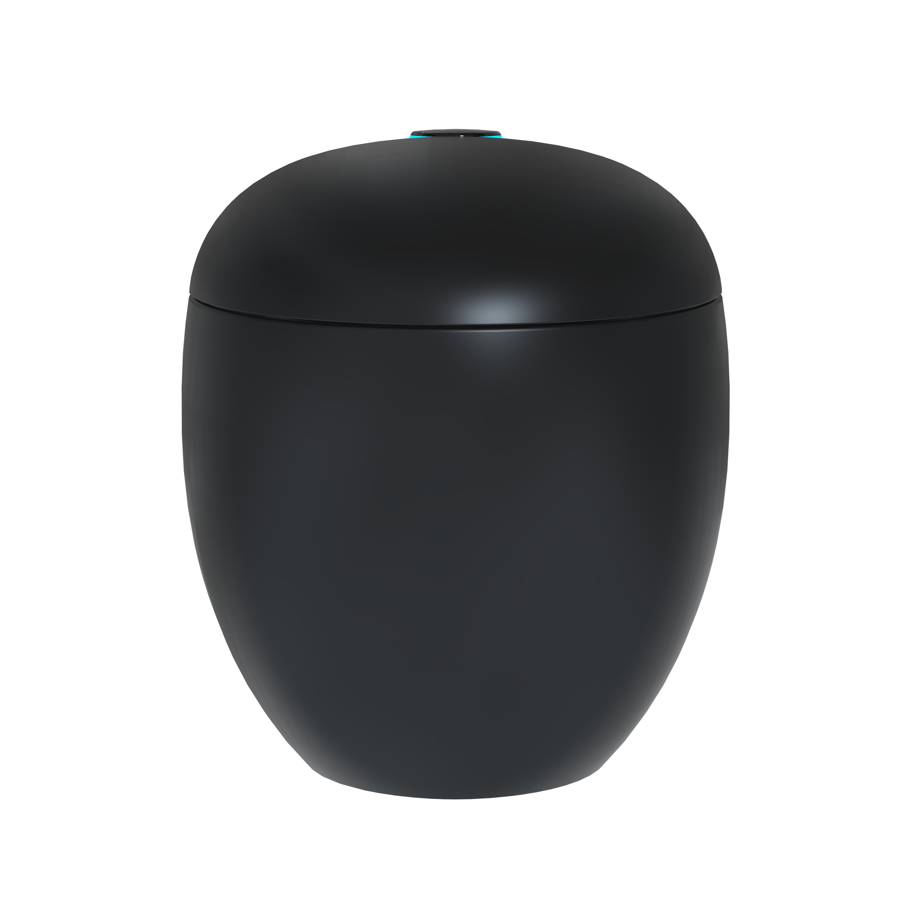 Luxe Smart Toilet with Tank，Auto Open & Close and Easy-Clean Surface, White/Black