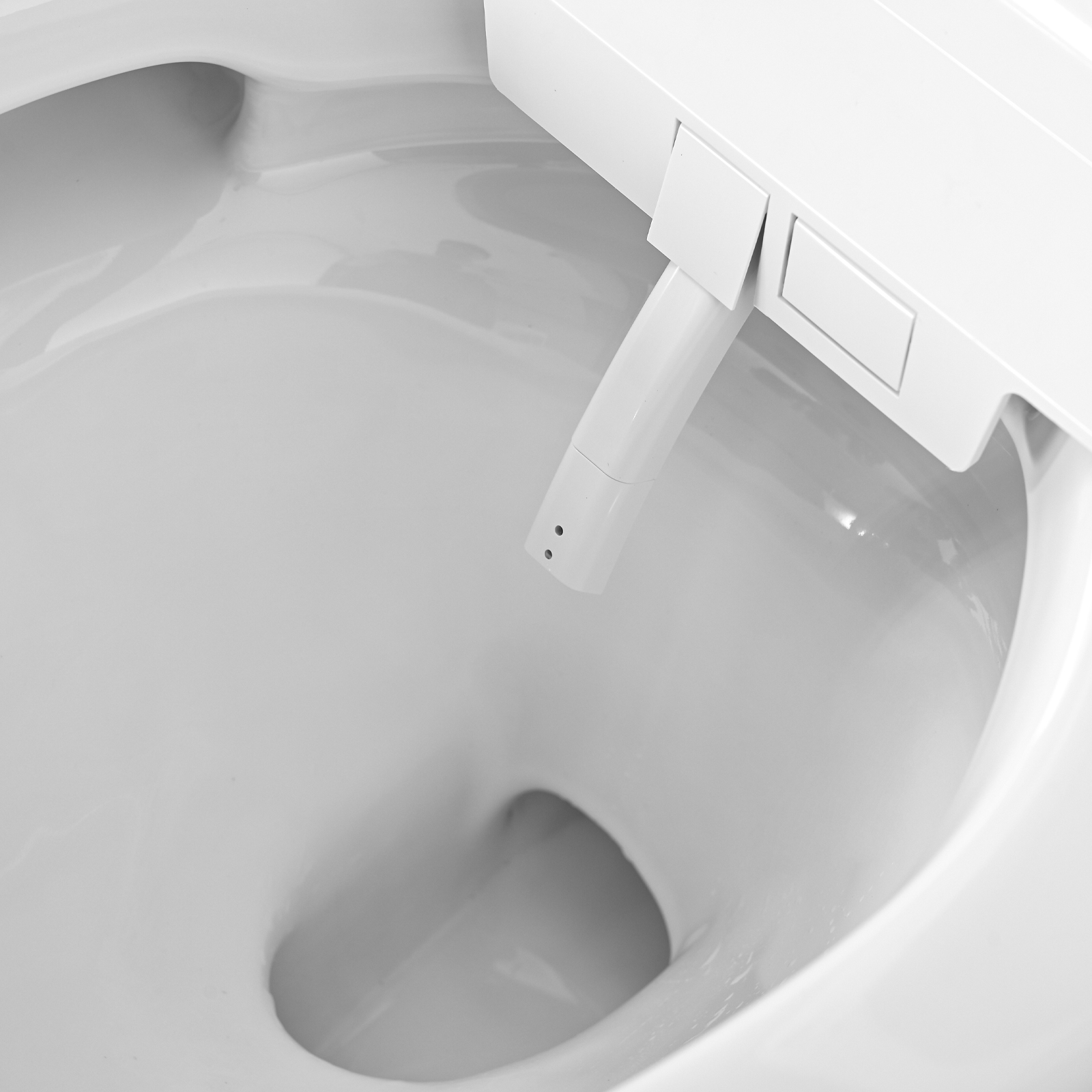 Smart Ceramic Bidet Toilet with Warm Air Dryer & Water Wash