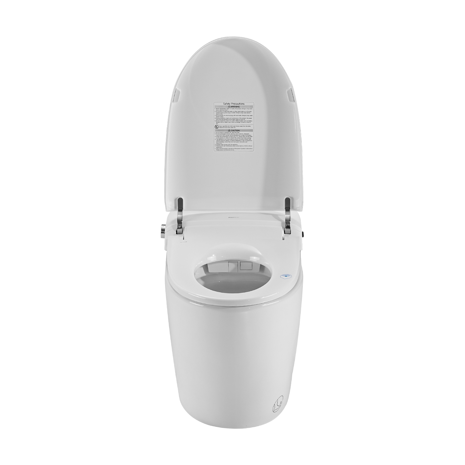 Smart Ceramic Bidet Toilet with Warm Air Dryer & Water Wash