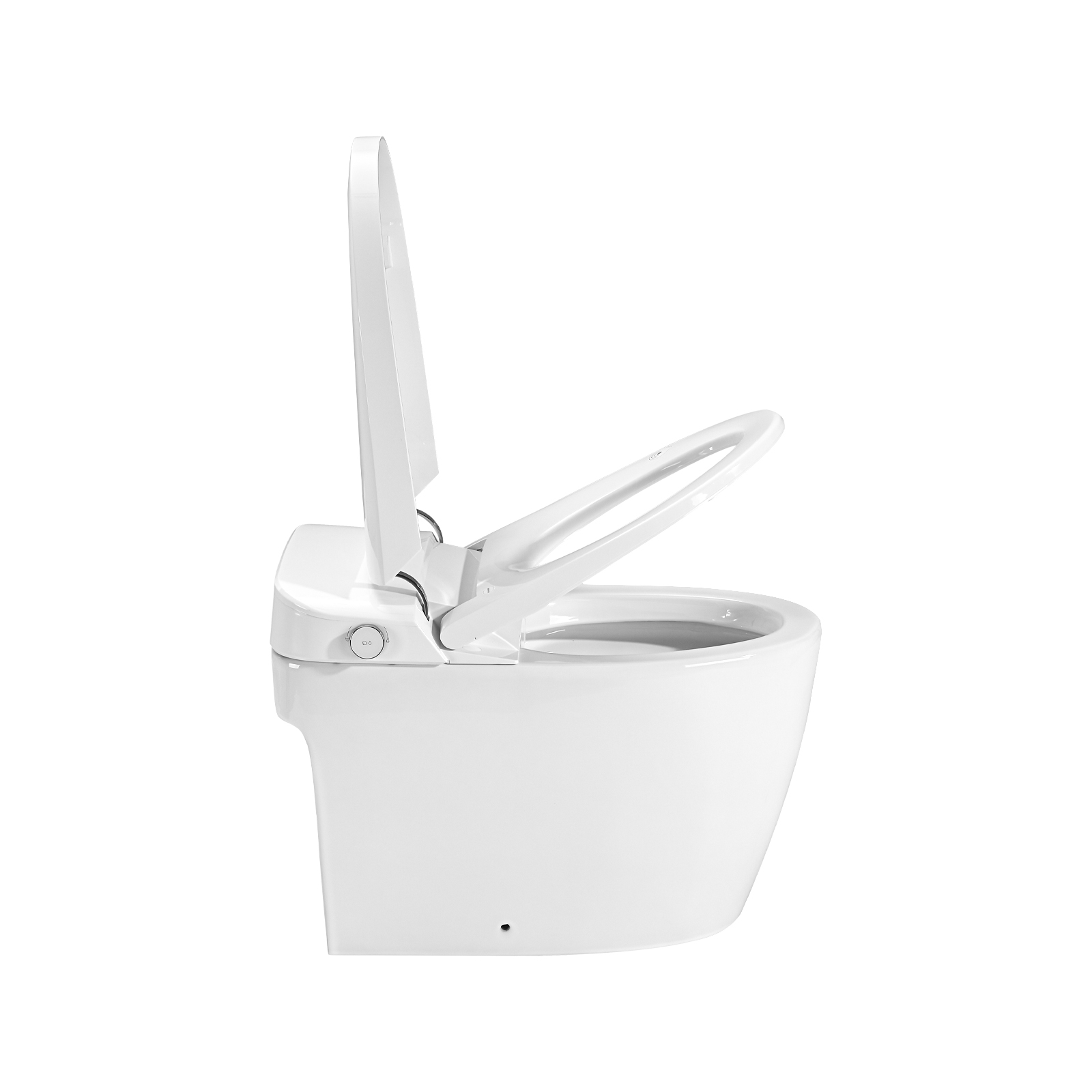 Smart Ceramic Bidet Toilet with Warm Air Dryer & Water Wash