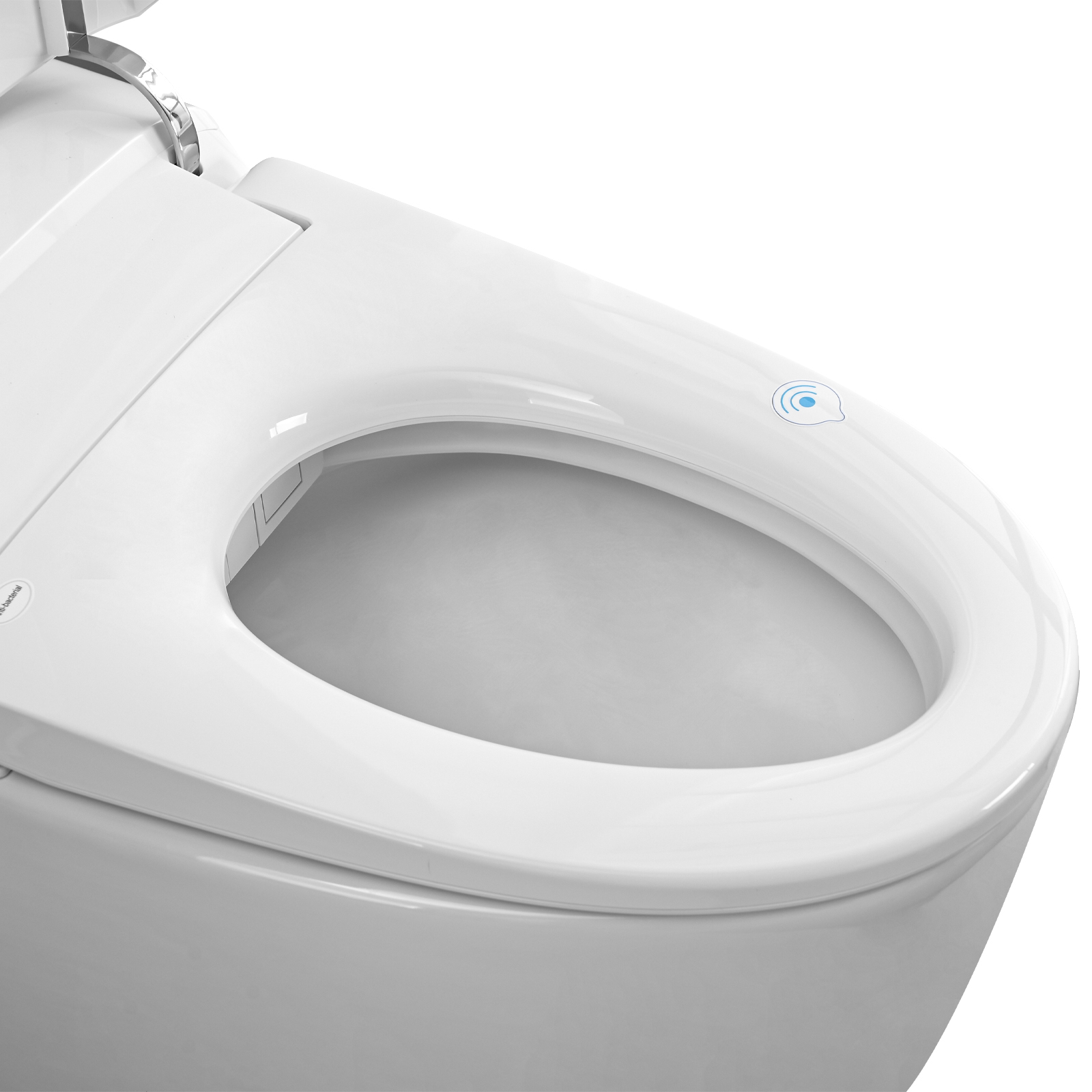 Smart Ceramic Bidet Toilet with Warm Air Dryer & Water Wash