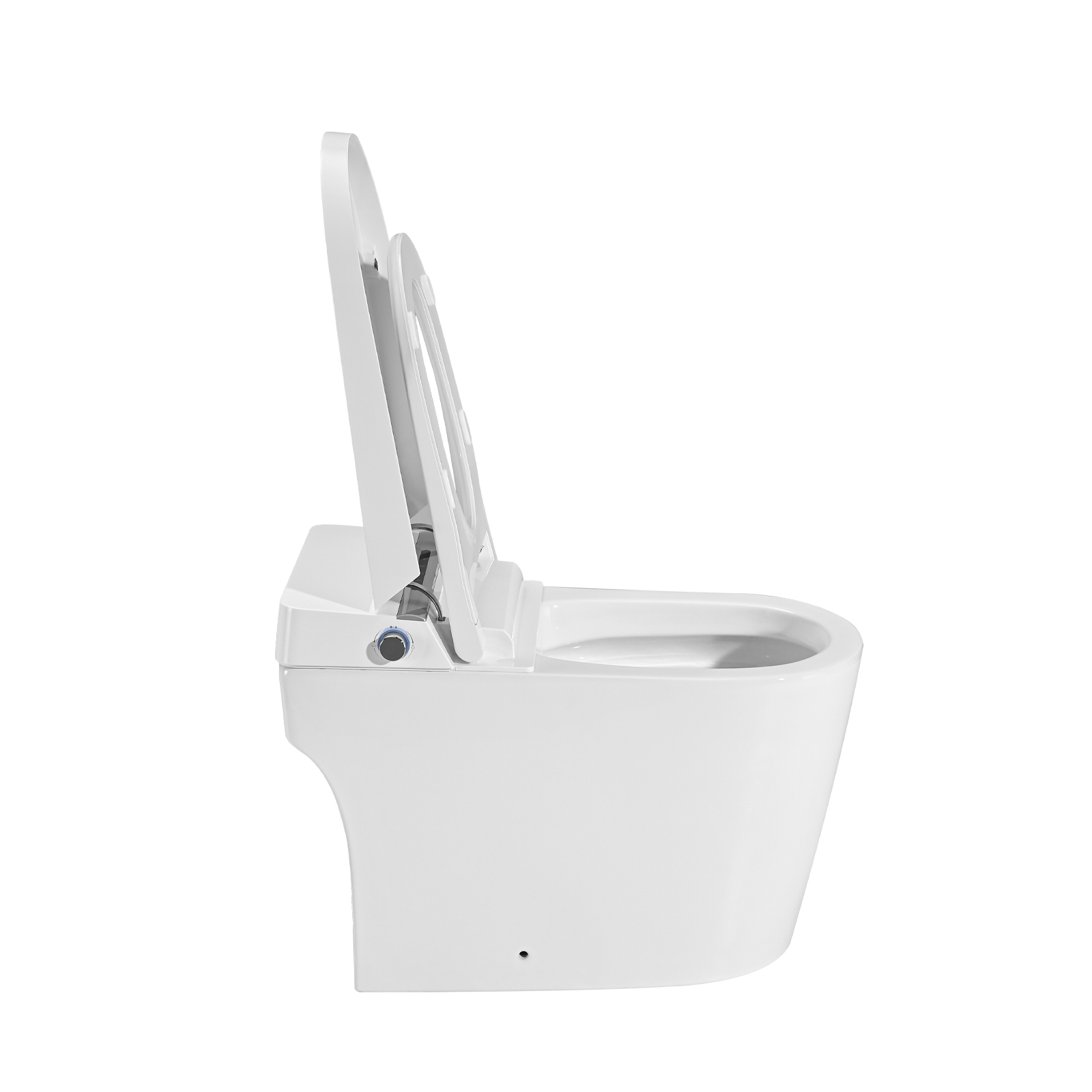 Smart Ceramic Bidet Toilet with Auto Open & Close Lid