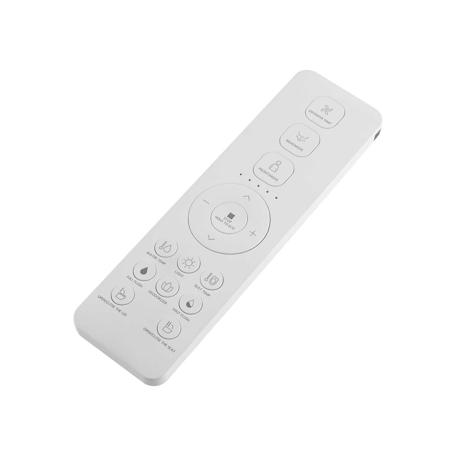 Smart Ceramic Bidet Toilet with Auto Open & Close Lid