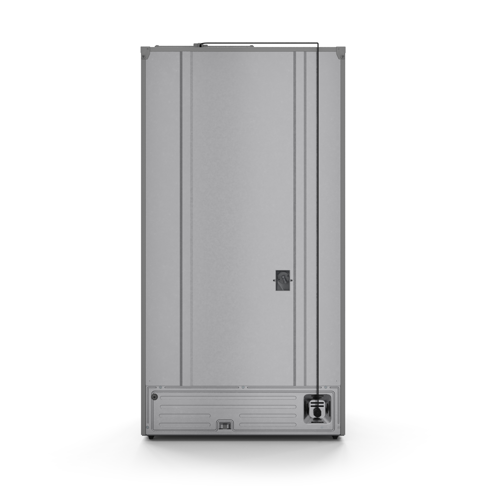 36 Inch 20.3 cu ft French Door Counter Depth Refrigerator with Ice Maker in Stainless Steel