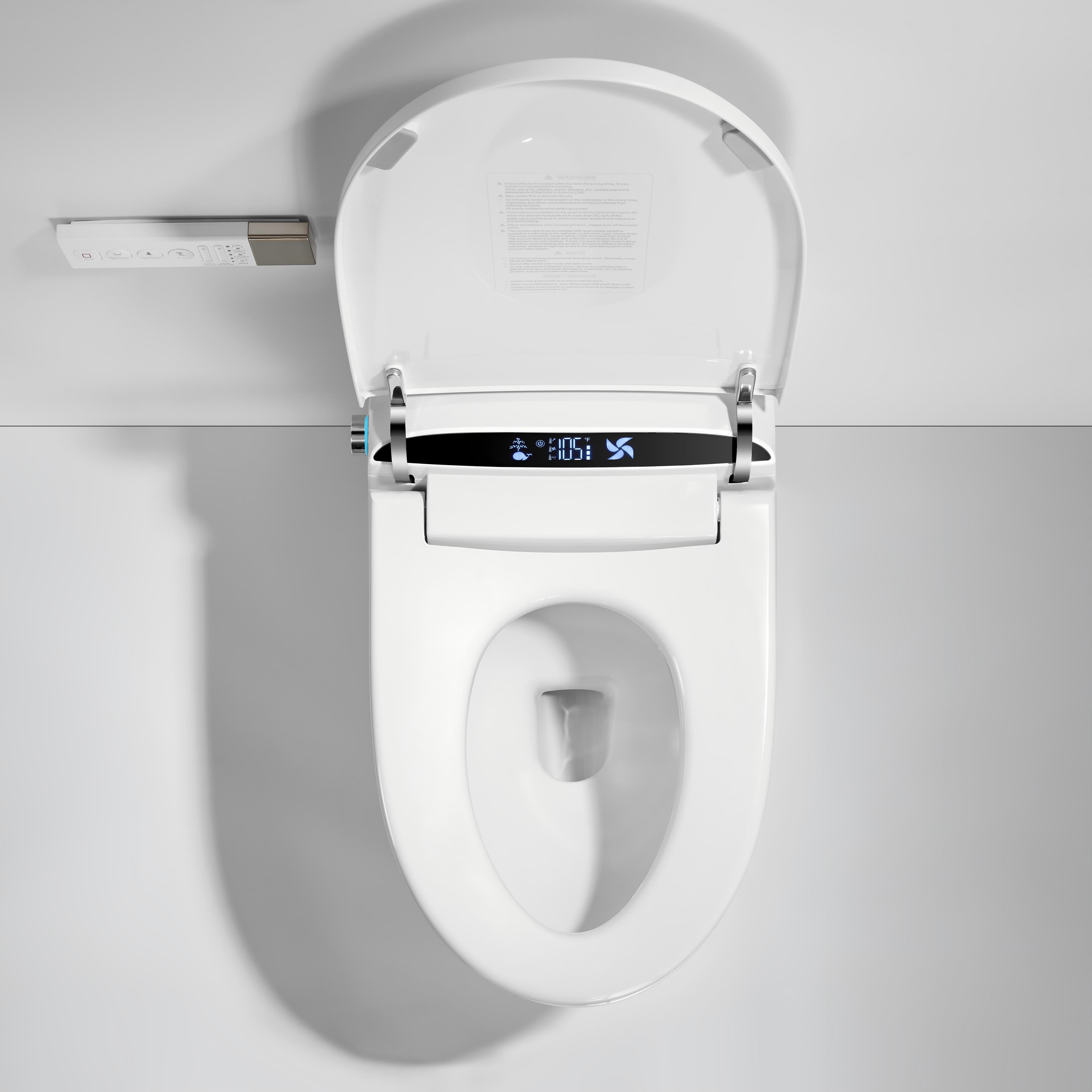 Luxury High-Performance Smart Toilet with Heated Seat & Hands-Free Operation