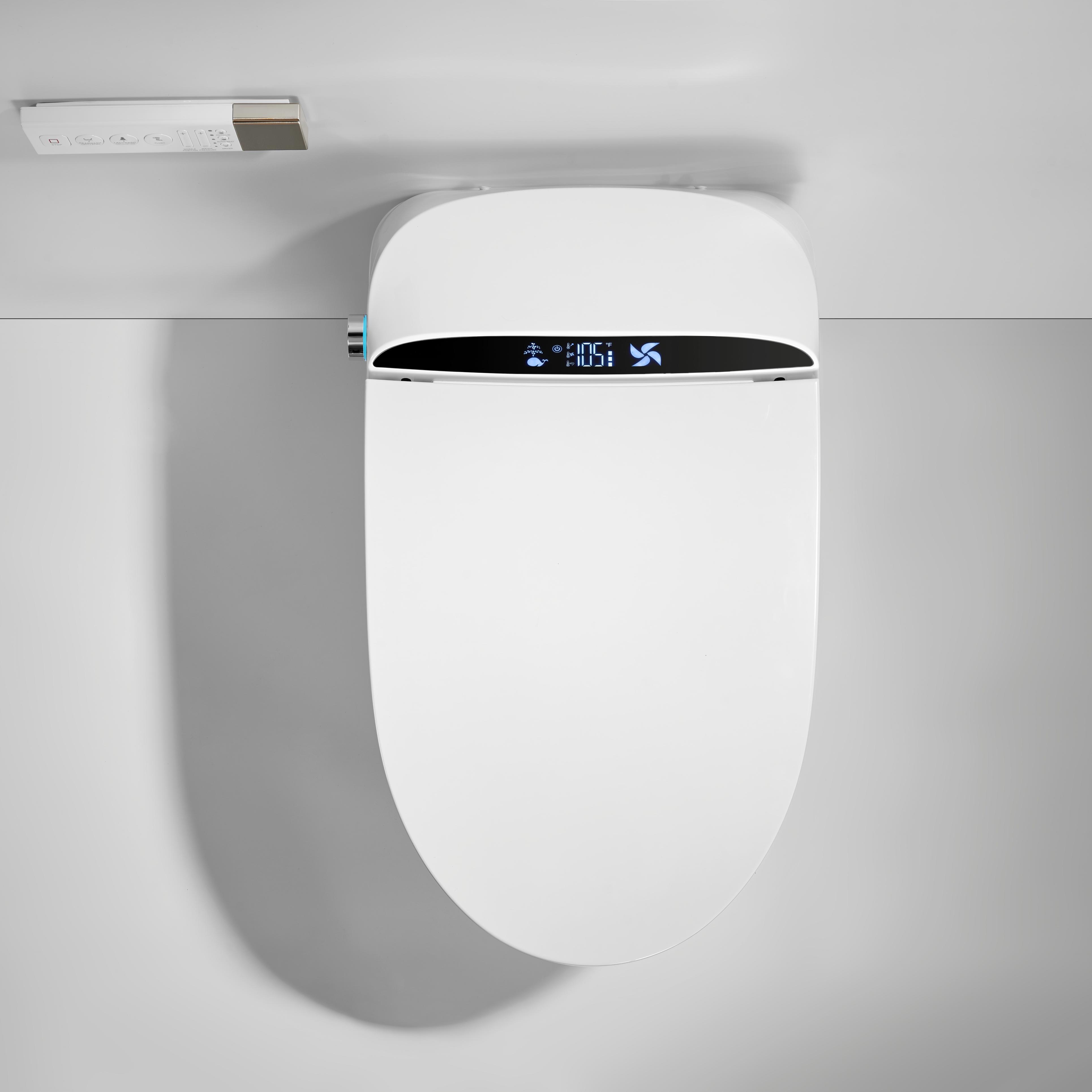 Luxury High-Performance Smart Toilet with Heated Seat & Hands-Free Operation