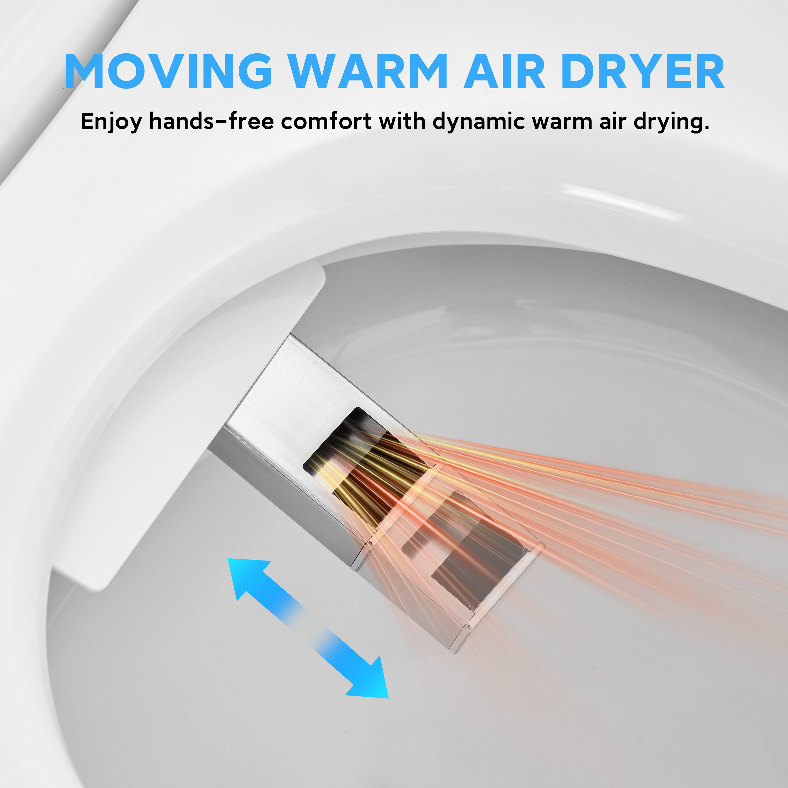 Luxury High-Performance Smart Toilet with Heated Seat & Hands-Free Operation