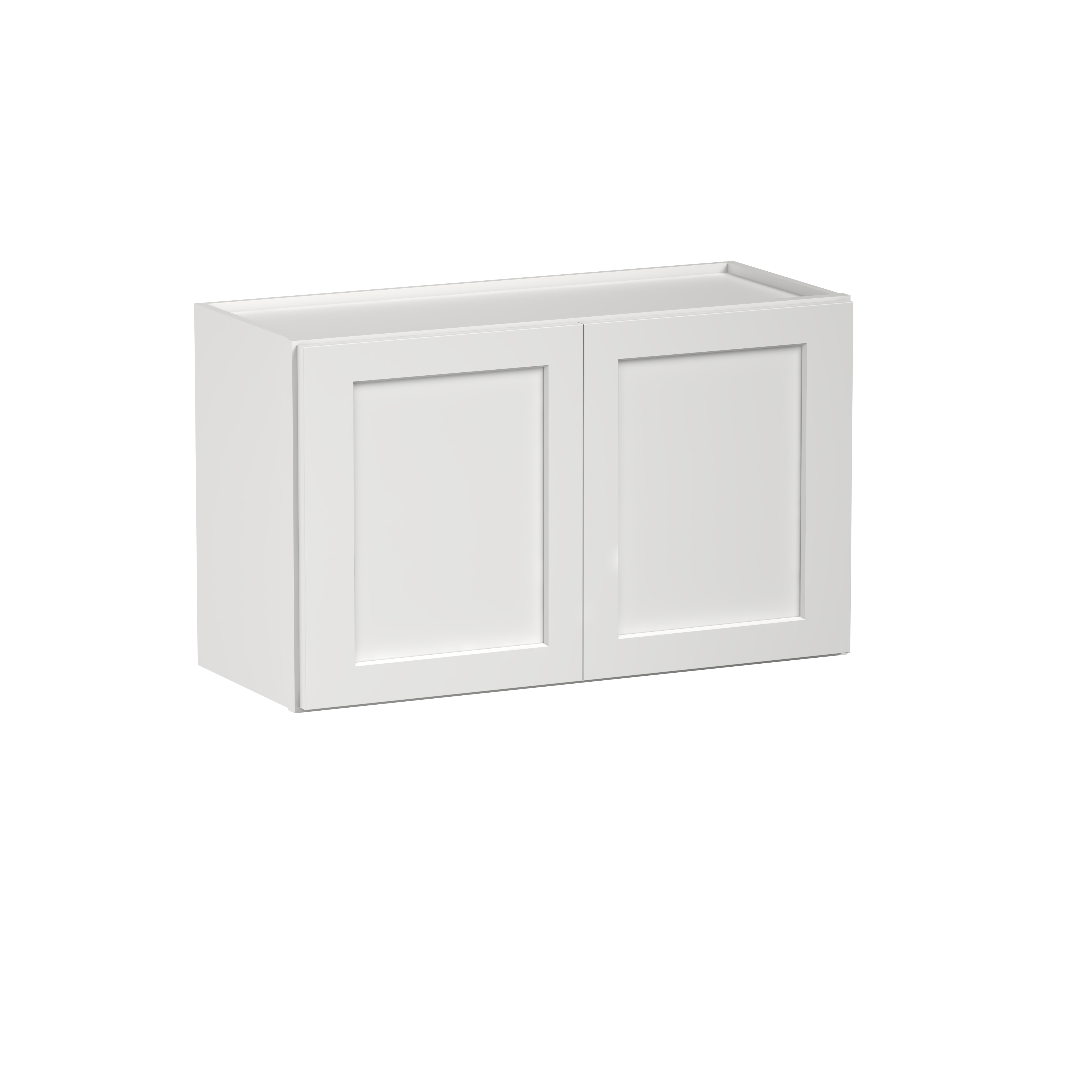 White Shaker RTA Kitchen Cabinets Complete Set for DIY Install