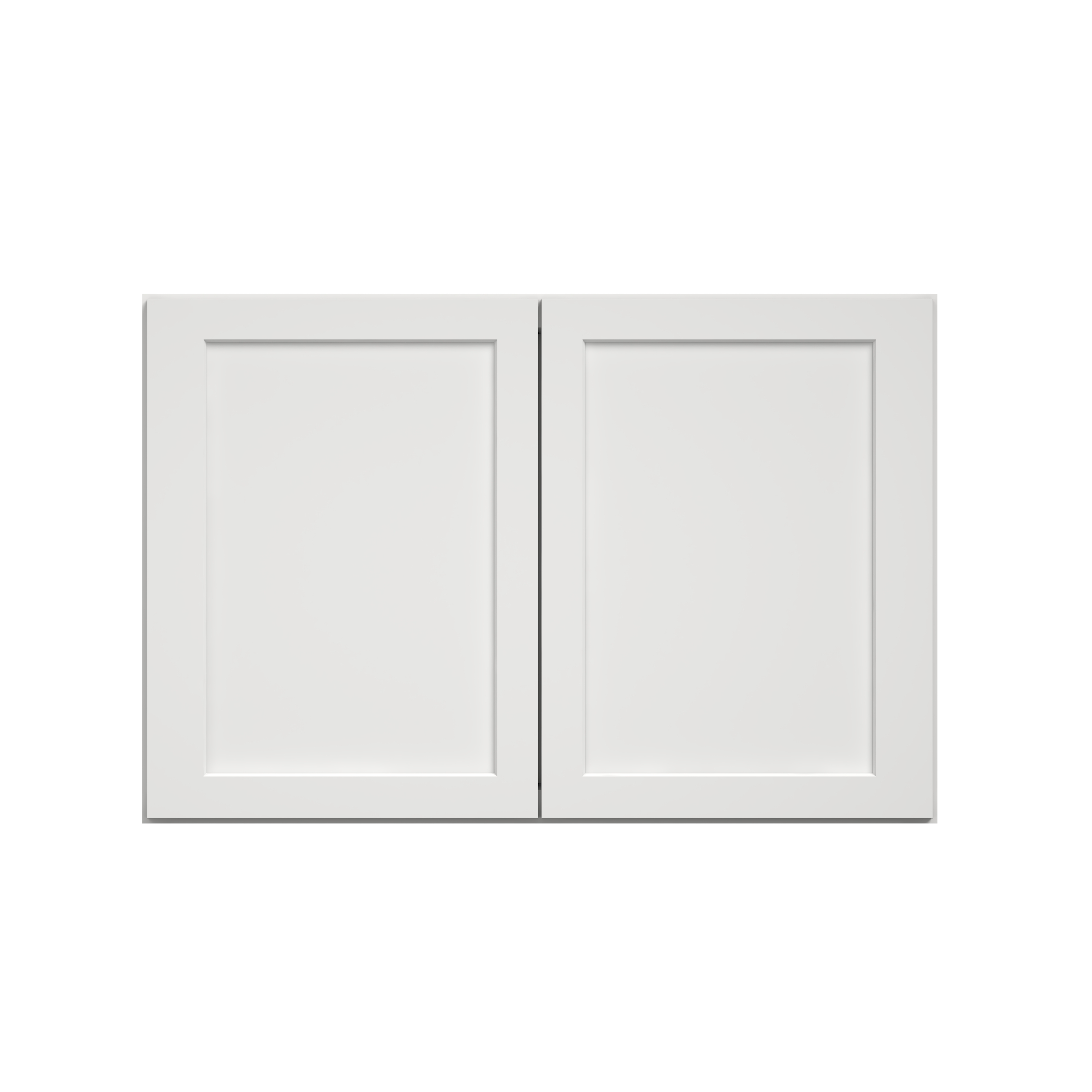 White Shaker RTA Kitchen Cabinets Complete Set for DIY Install