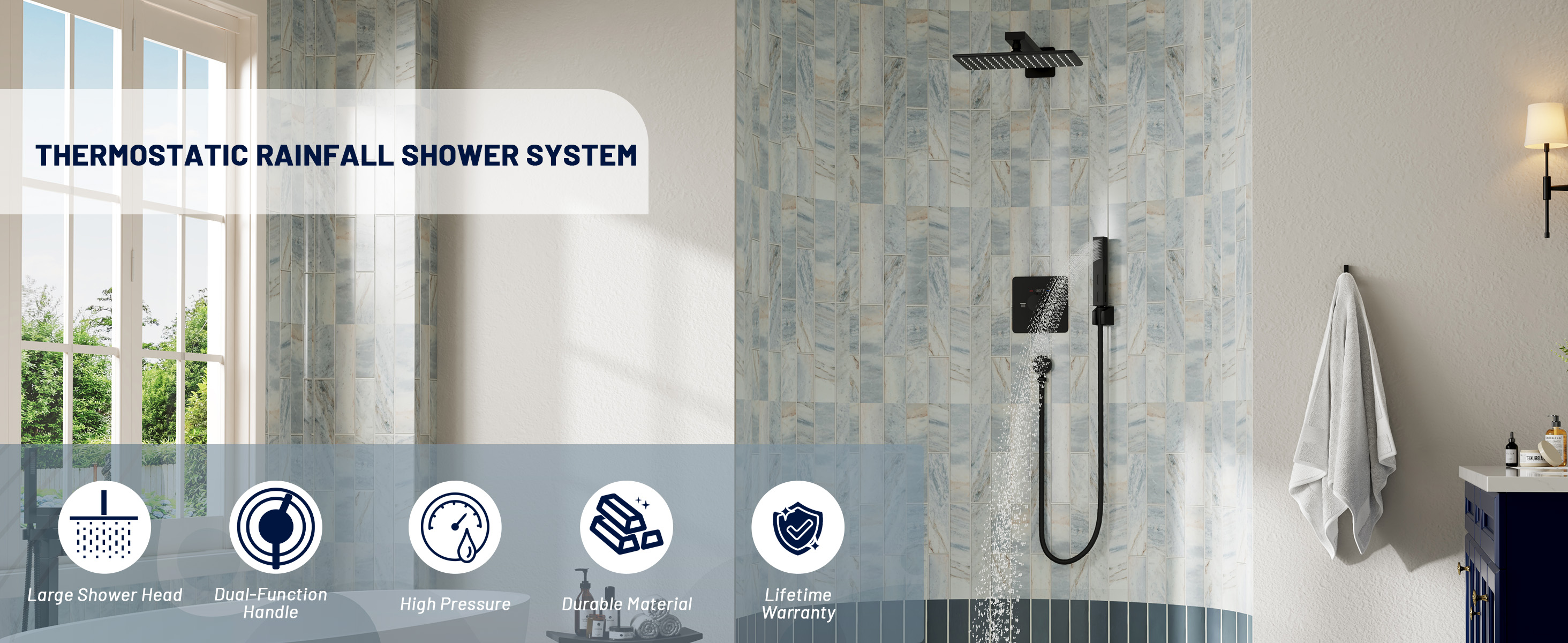 Thermostatic Shower System