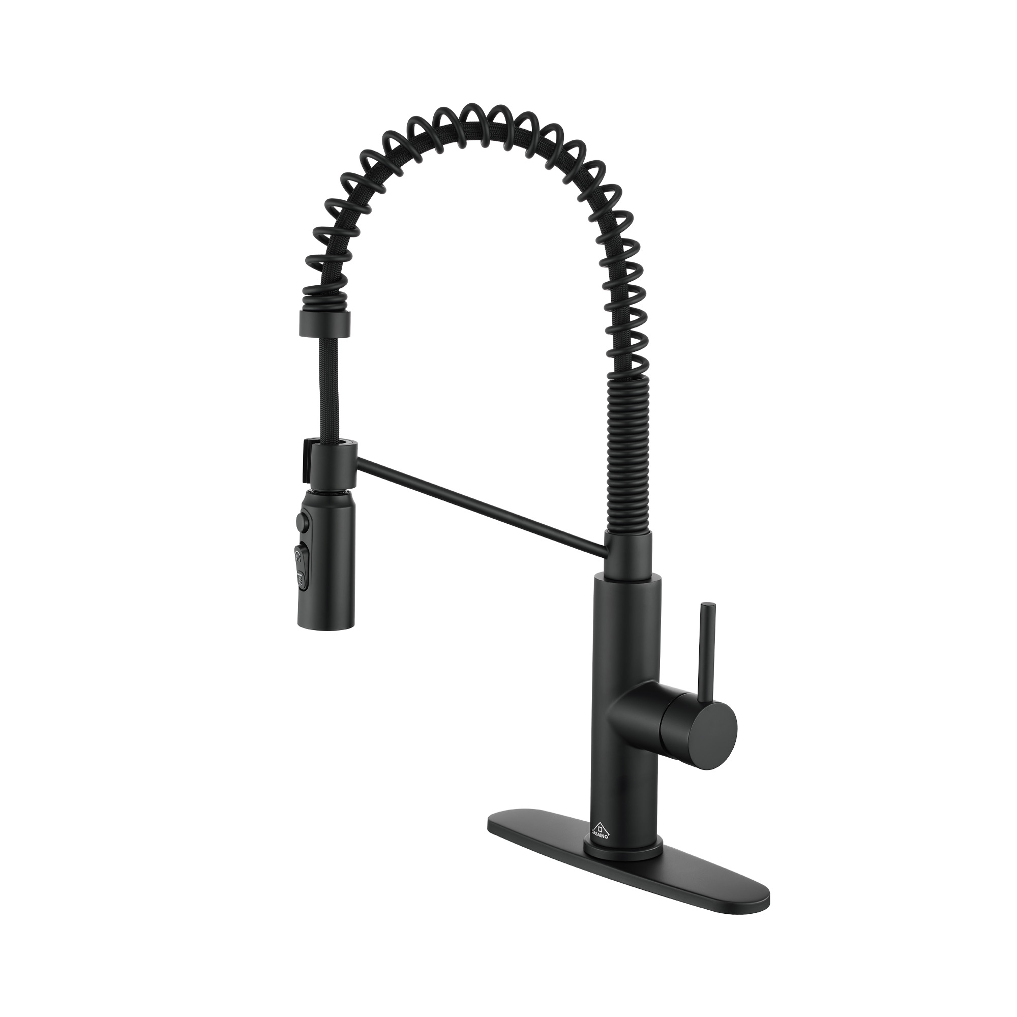 Commercial Style Pull-Down Single Handle 19" Kitchen Faucet